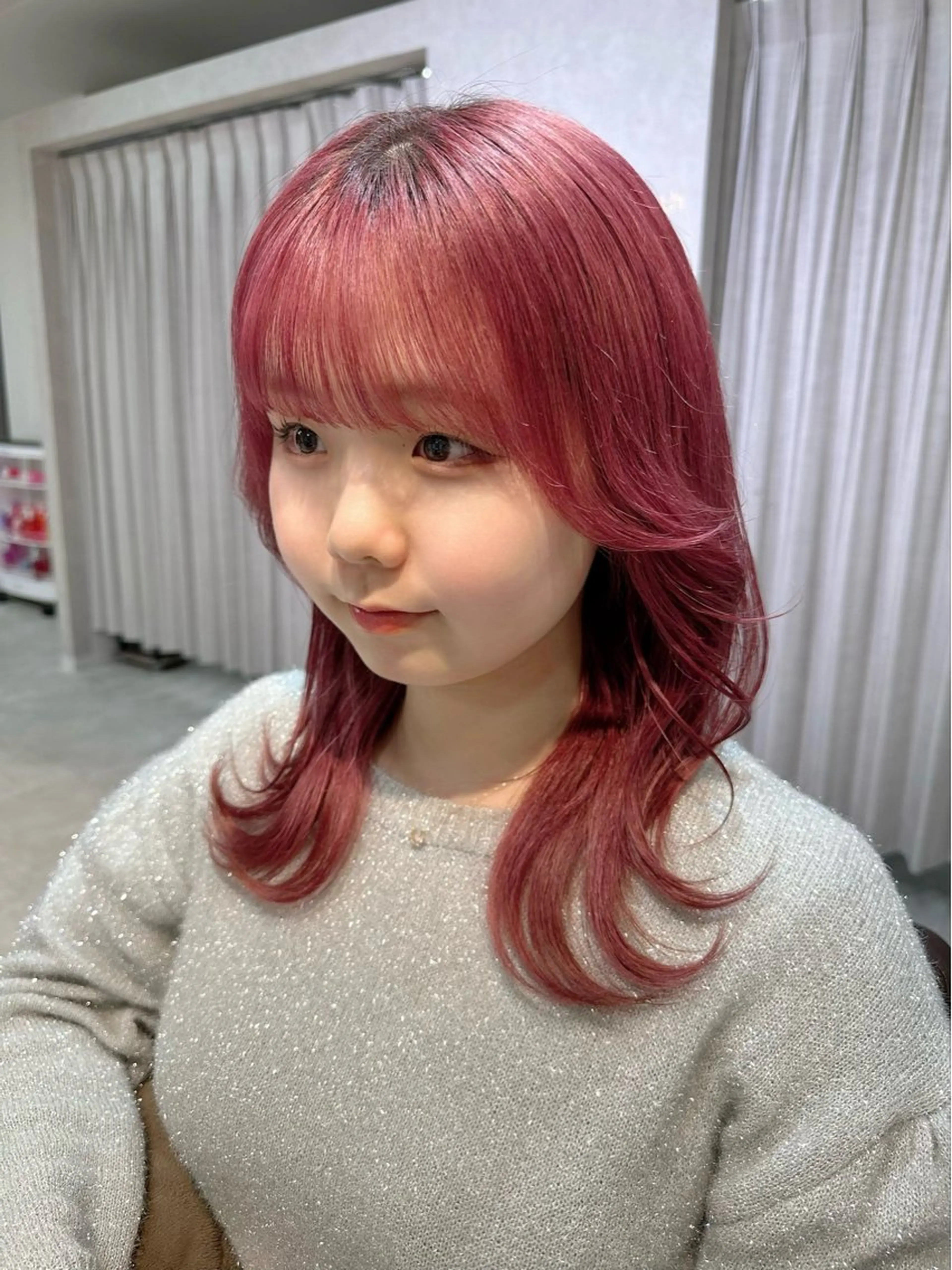 セミロング カラー LICO HAIR＆RELAXATION 名駅店所属・メンズ特化美容師/ パーマ/波巻き/陸翔のヘアスタイル