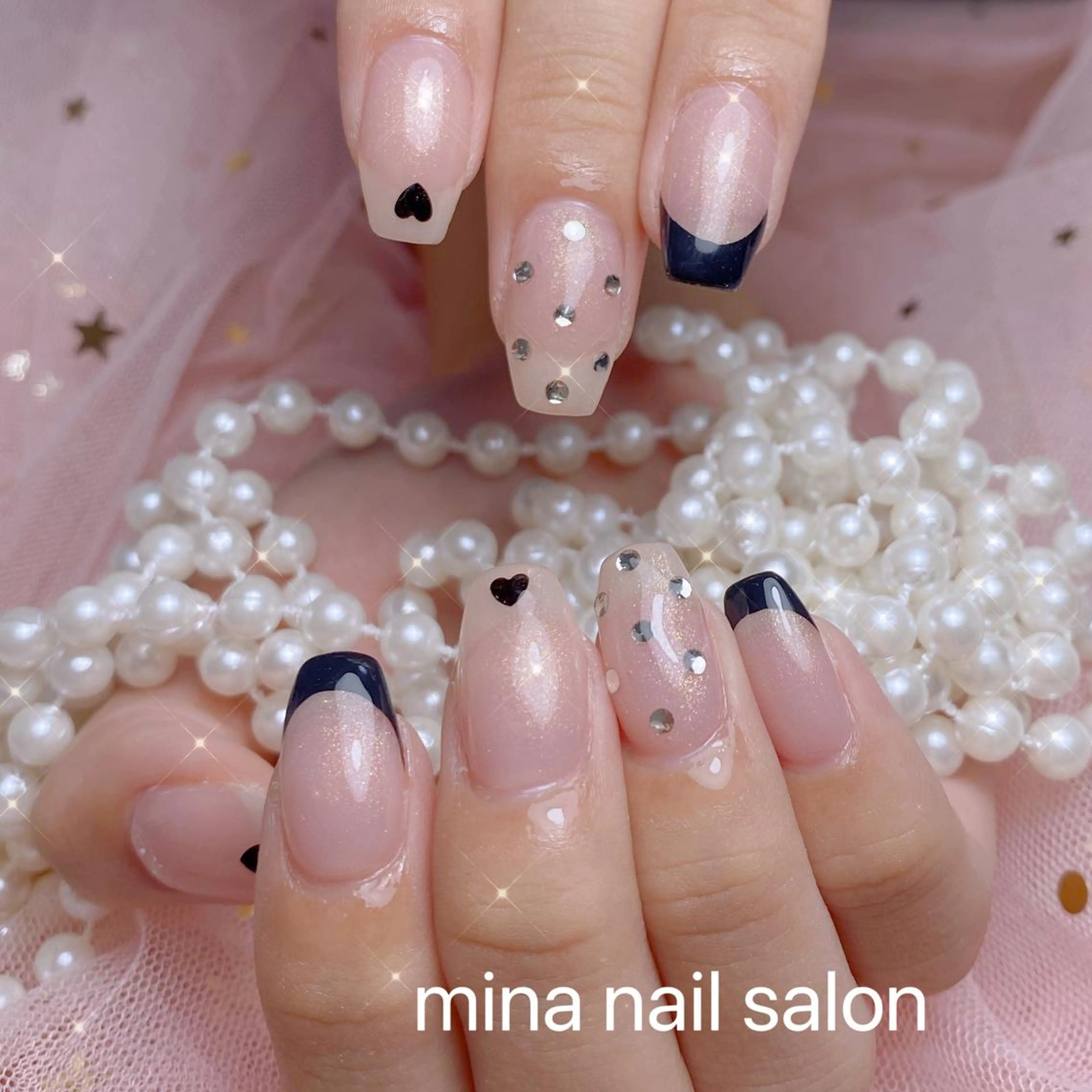 ネイル Mina🧸 韓国風ネイル🎀のネイルデザイン