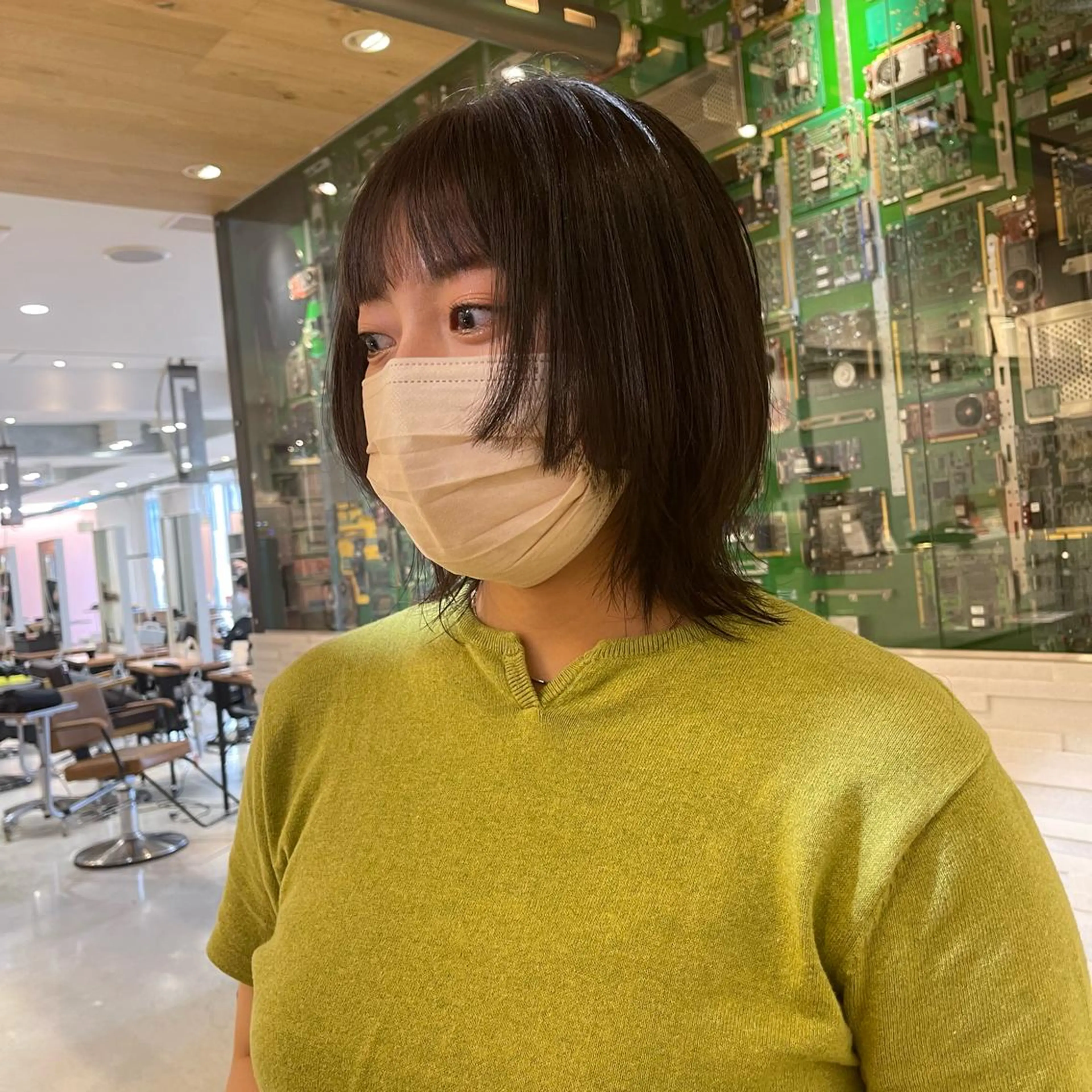 ショート カット トリートメント lunty miichiのヘアスタイル