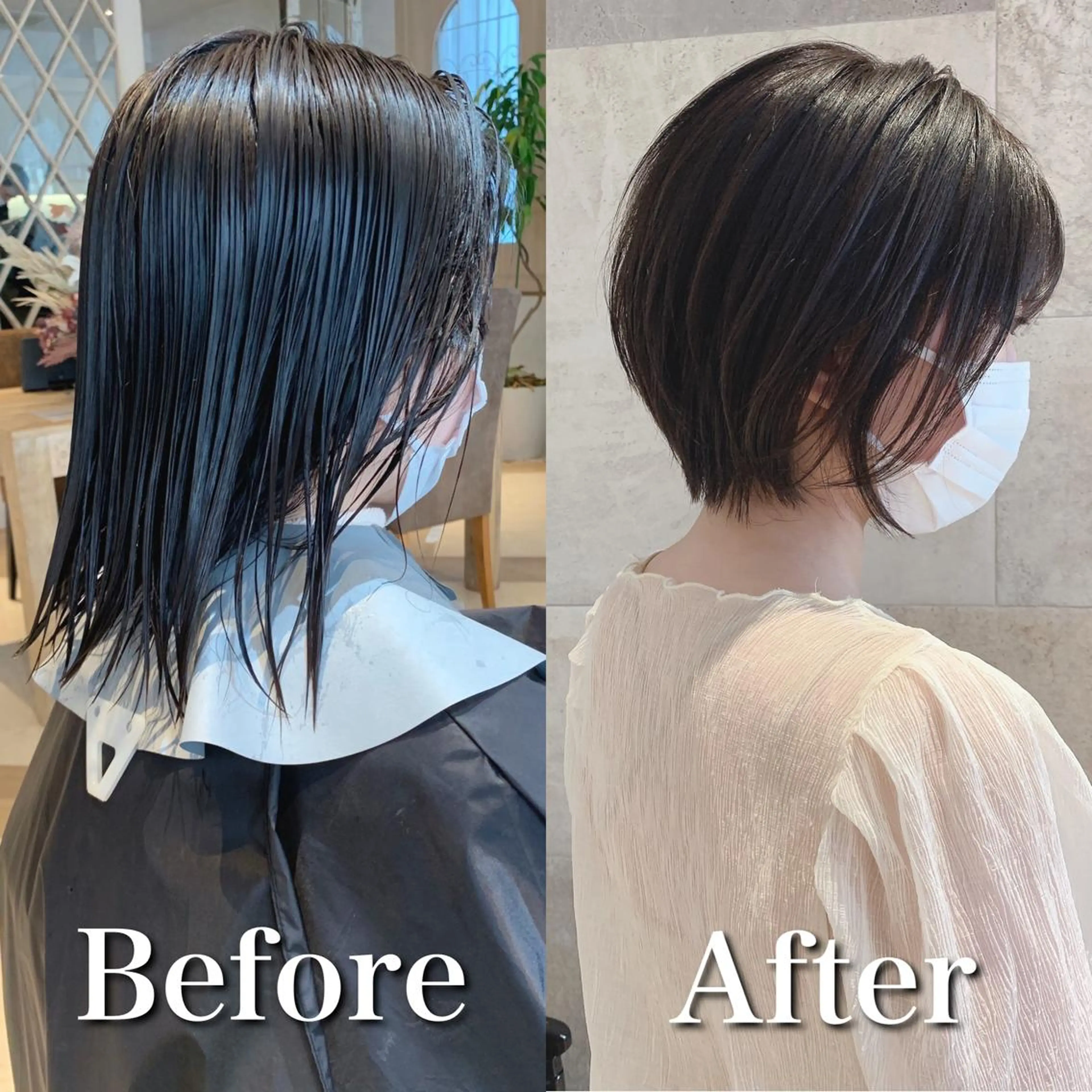 ショート 似合わせカット ショートヘア カット ヘアカラー トリートメント 韓国ヘア/髪質改善 /Harunaのヘアスタイル