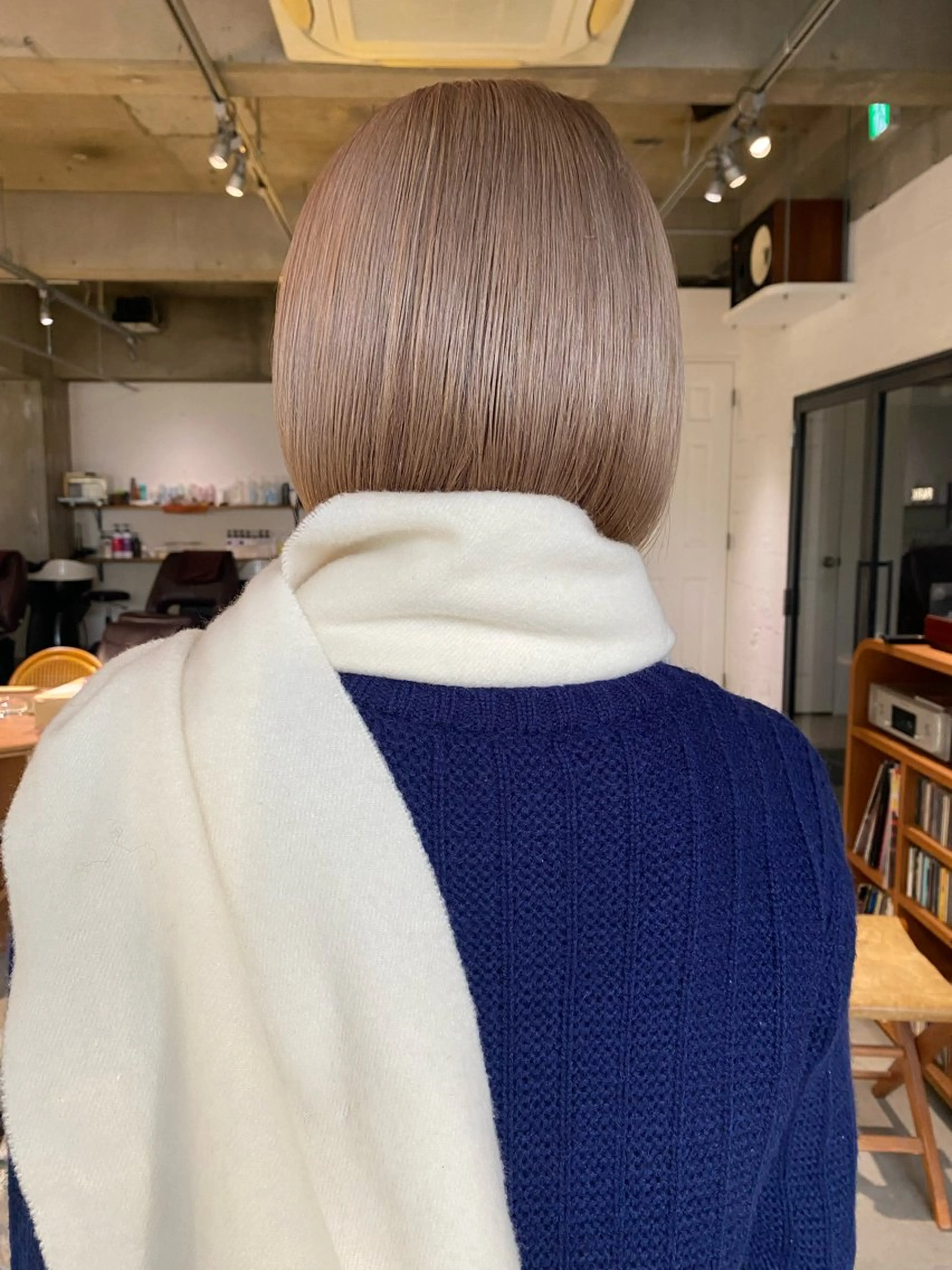 カット＋ダブルカラー＋トリートメント（超音波アイロン付き）の写真