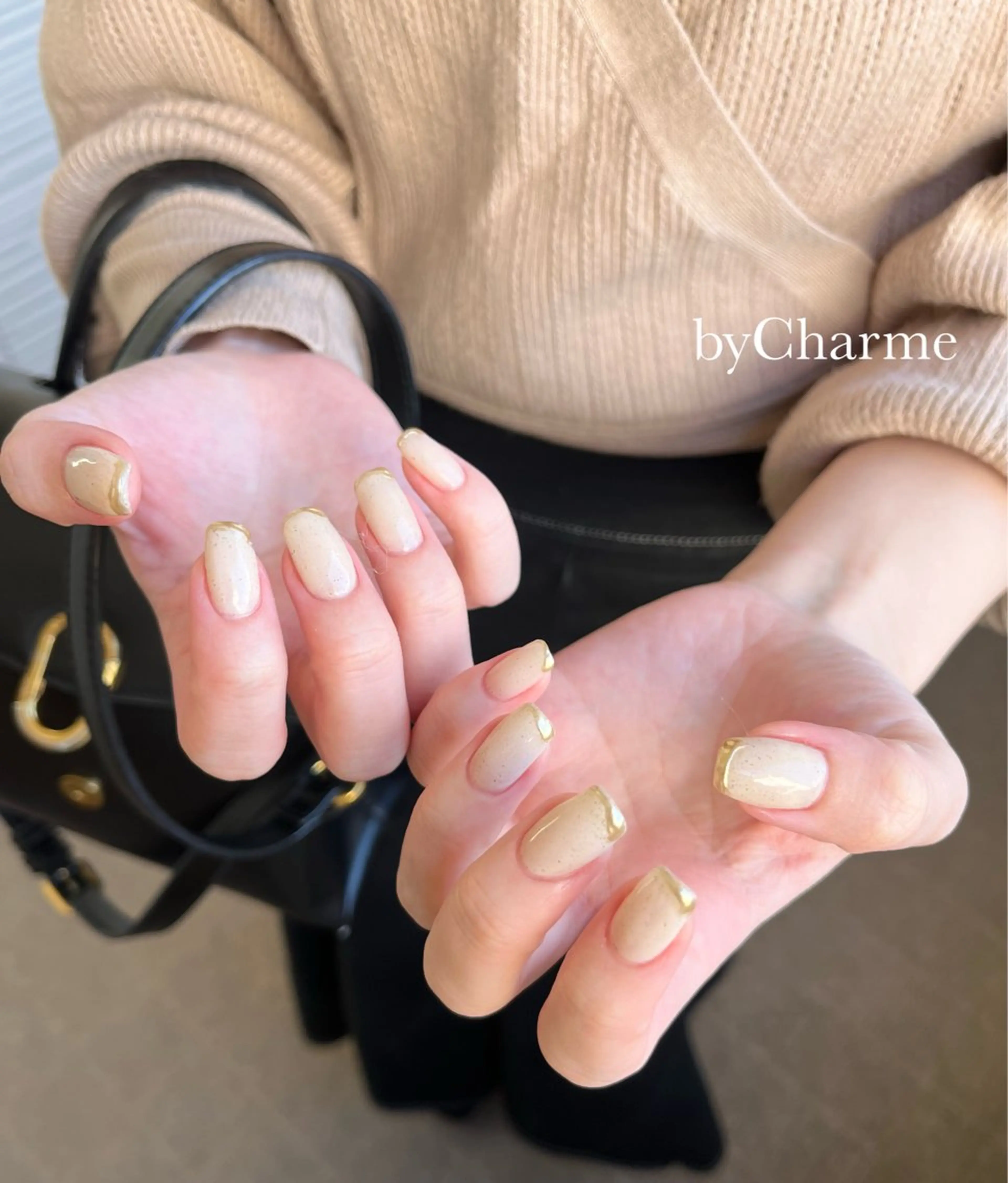 ネイル ニュアンスネイル Ray. byCharmeのネイルデザイン