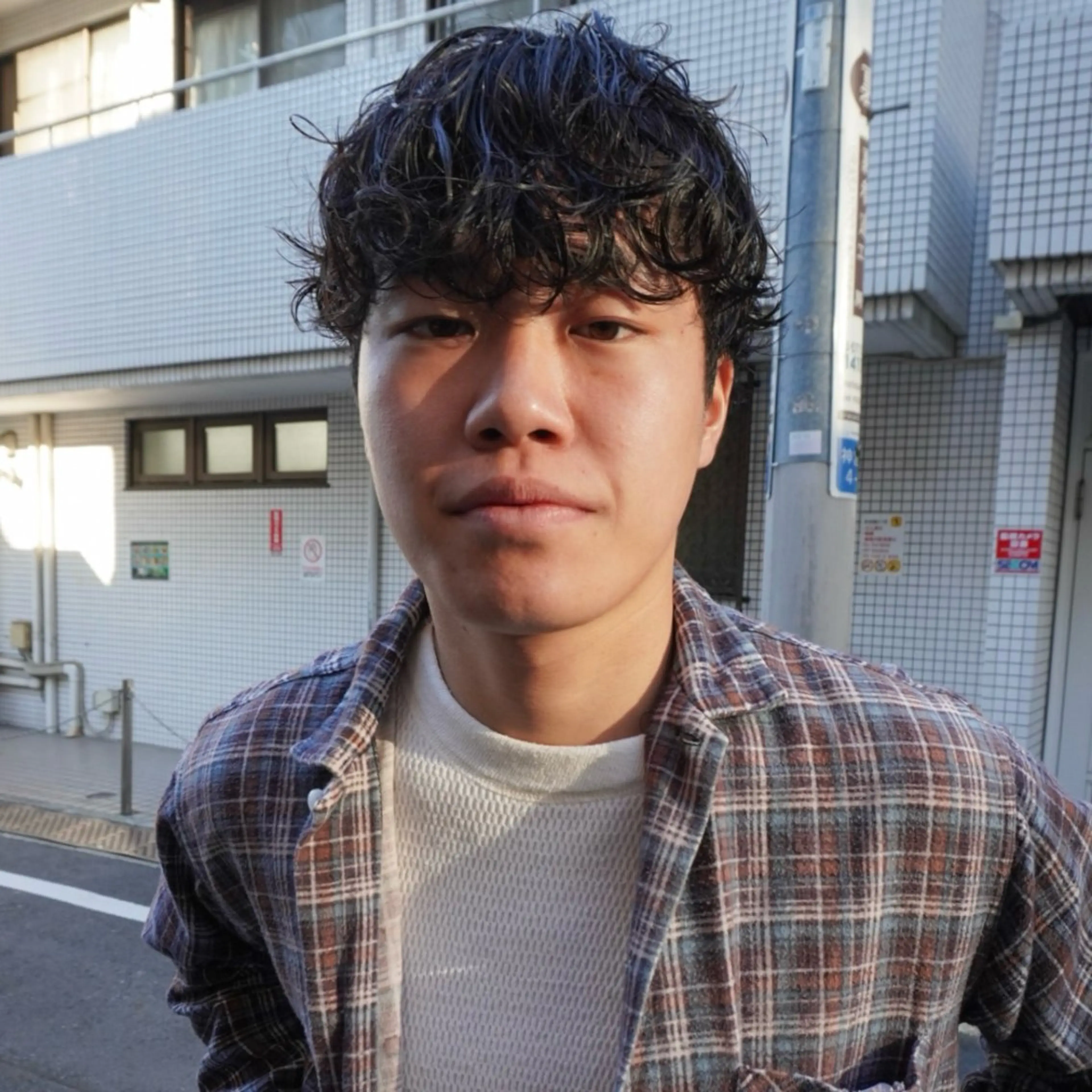 ショート パーマ メンズ メンズパーマ カット パーマ トリートメント ◽️モードヘア◽️ SHOUTOのヘアスタイル