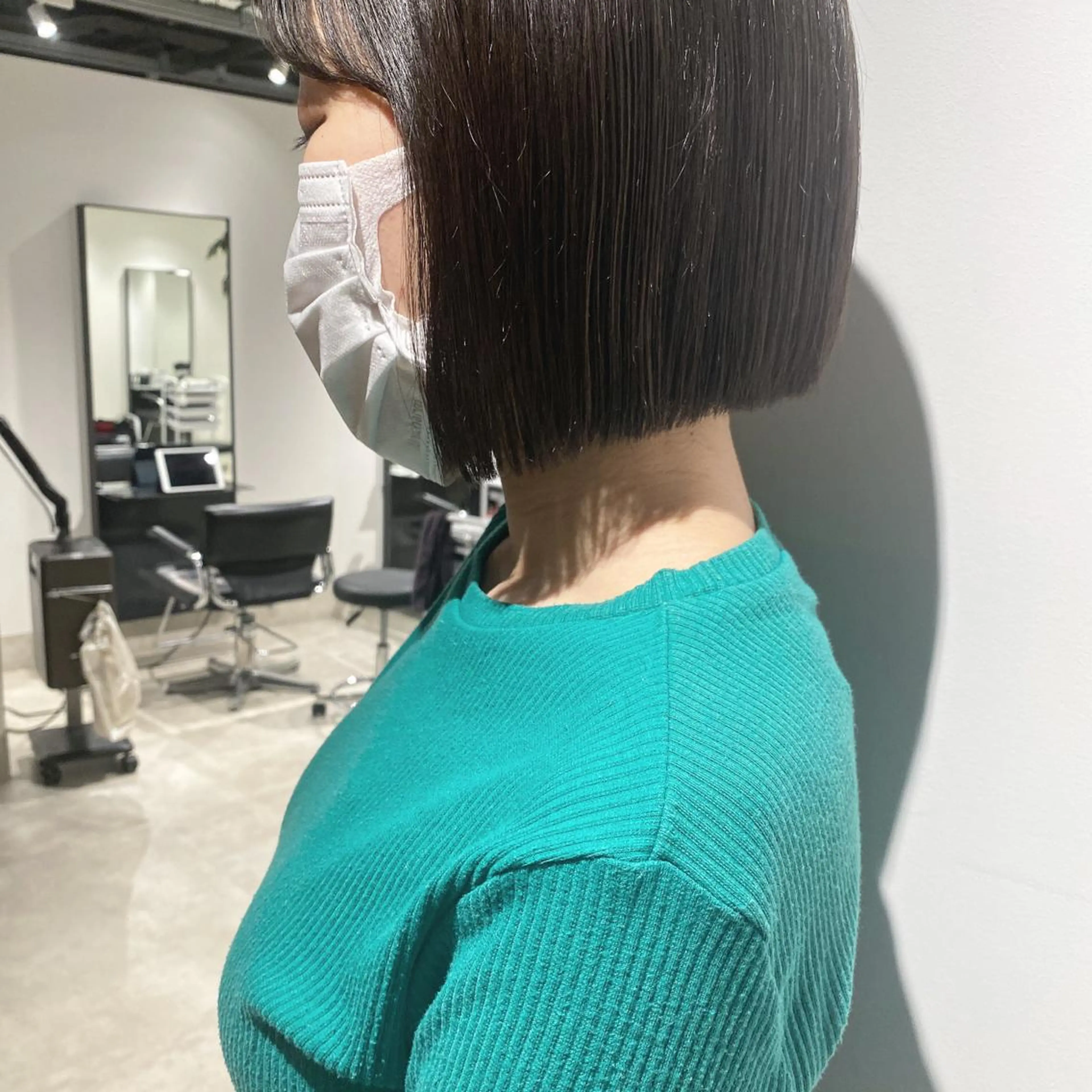 ショート ボブ やまもと さえのヘアスタイル