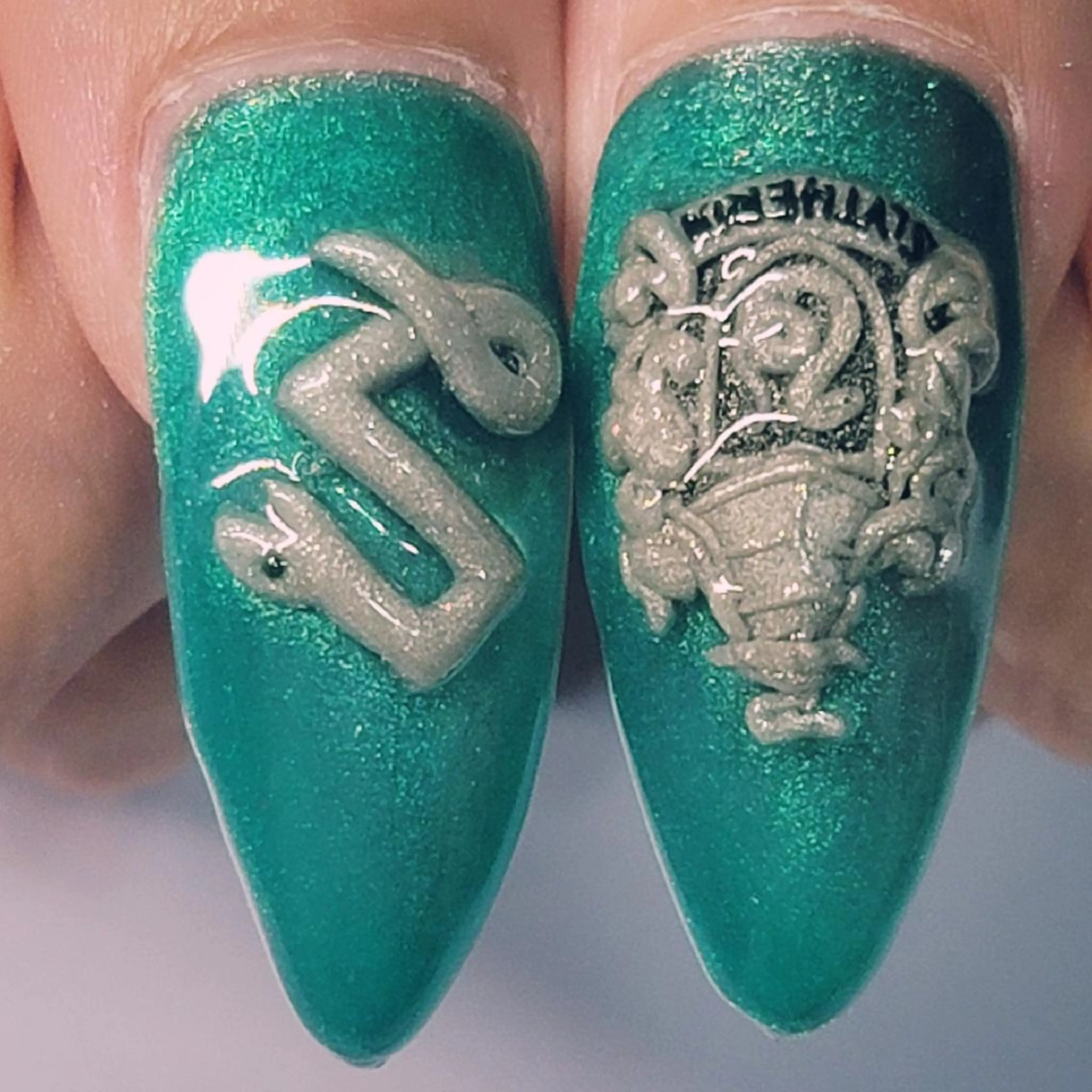 ネイル アートネイル ラメ(グリッター) ハンドネイル よしだ ひろきのネイルデザイン