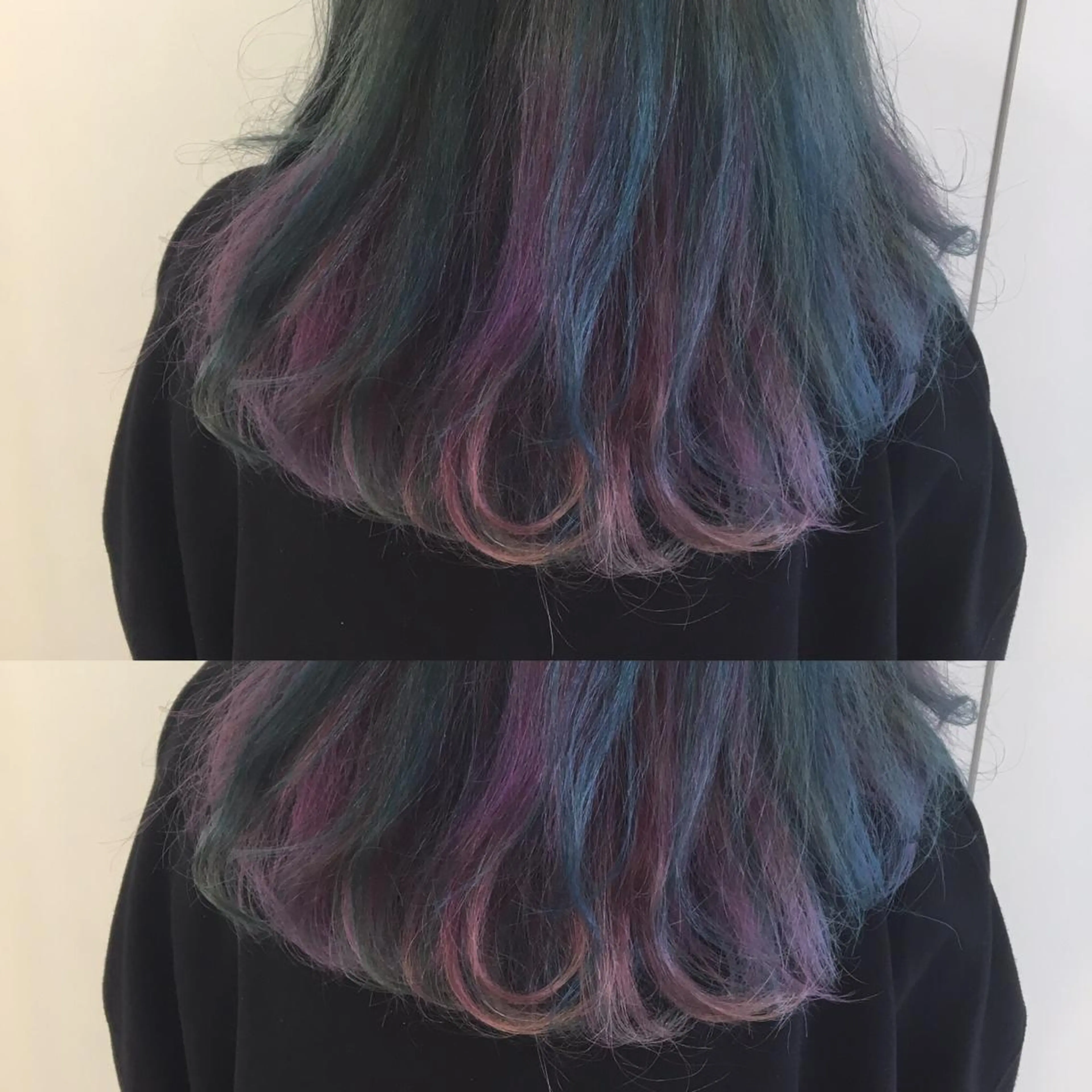 ロング カラー グラデーションカラー ヘアケア・頭皮ケア デザインカラー/中田のヘアスタイル