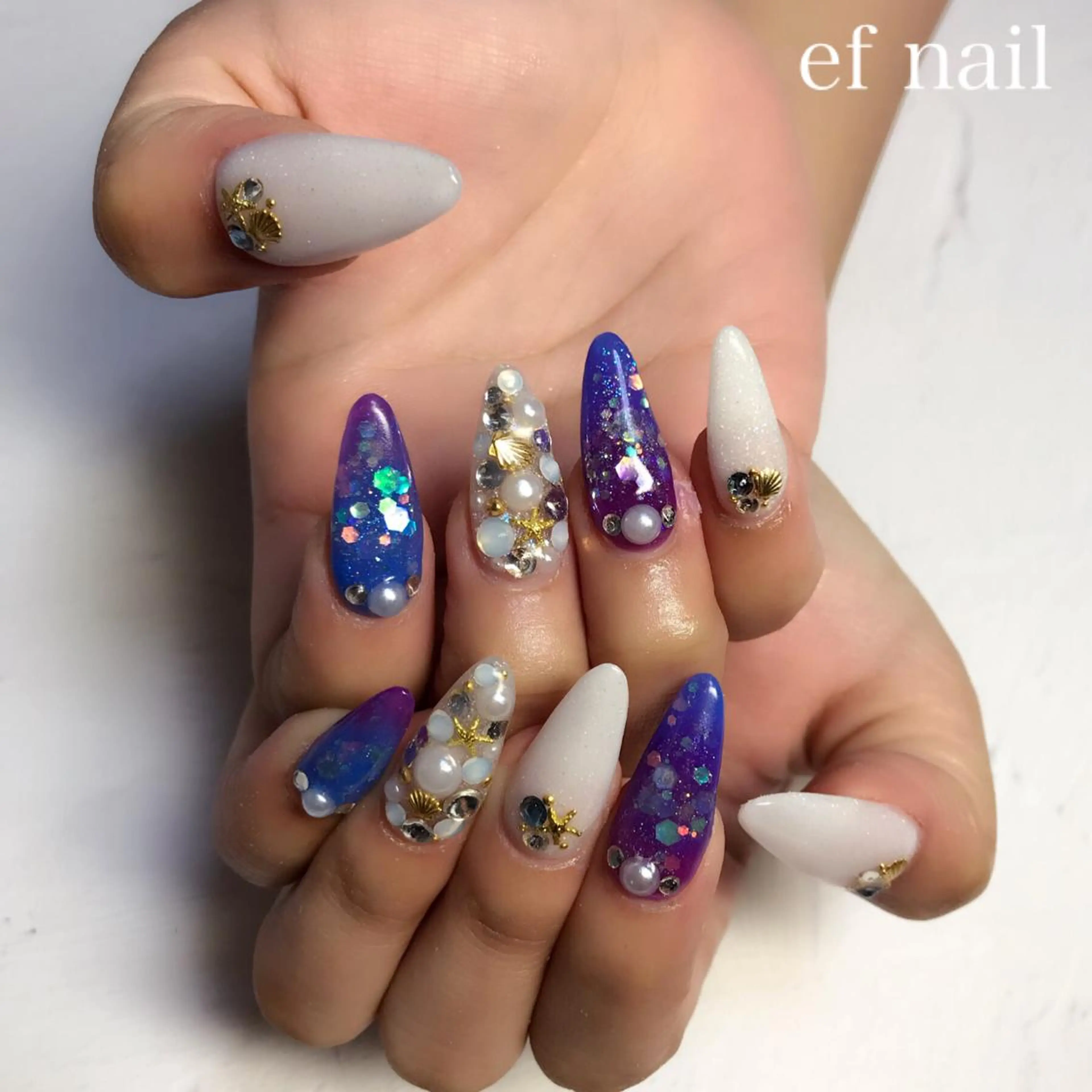 ネイル ハンドネイル ef nailのネイルデザイン