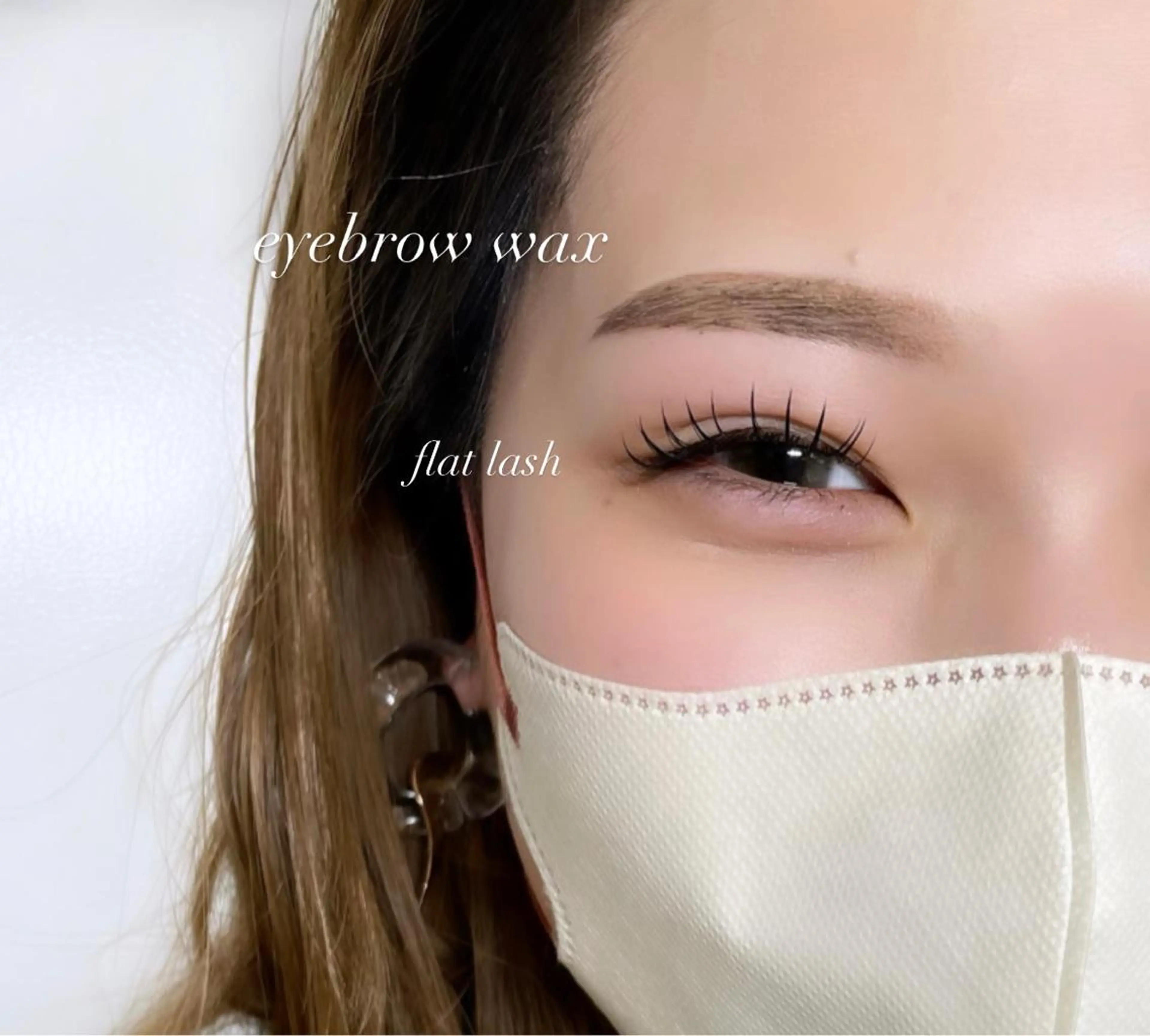 マツエク・マツパ アイブロウ Le'afirst 大阪梅田所属・Le'a first ‎🤍店長yuukaのマツエク・マツパデザイン