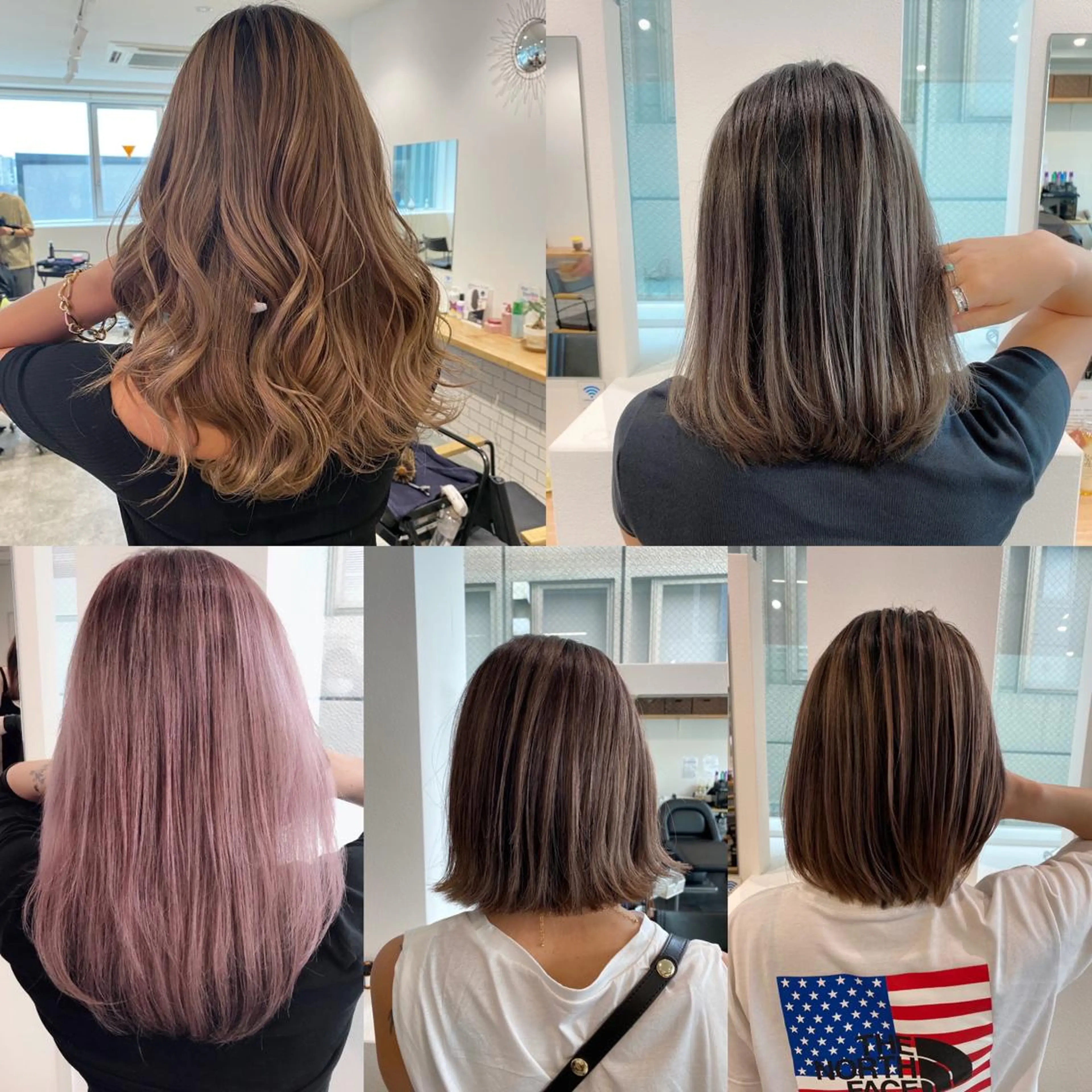 ミディアム JILBLAN京都 ショート/ハイライトのヘアスタイル