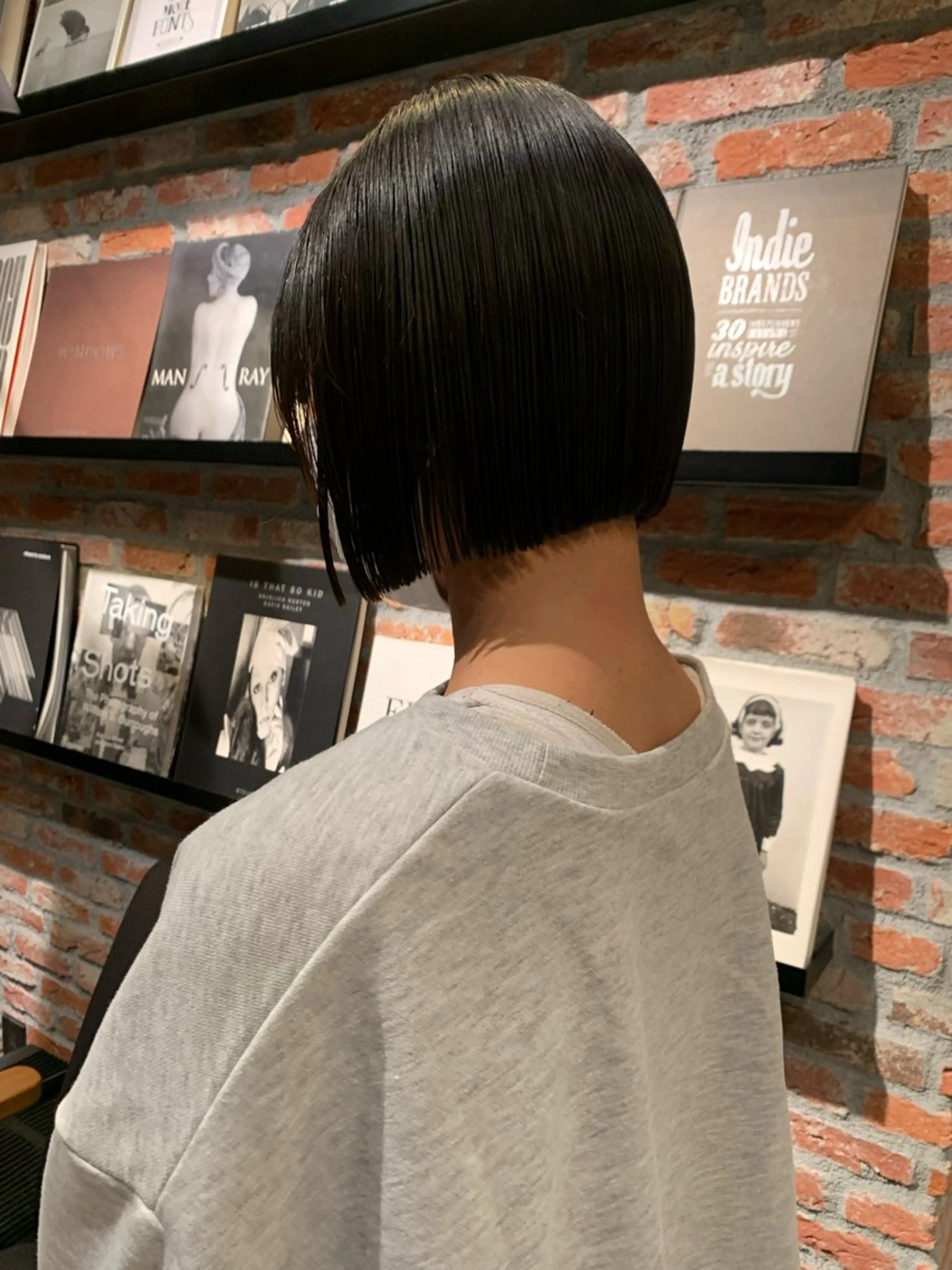 ショート ボブ 藤田 明輝のヘアスタイル