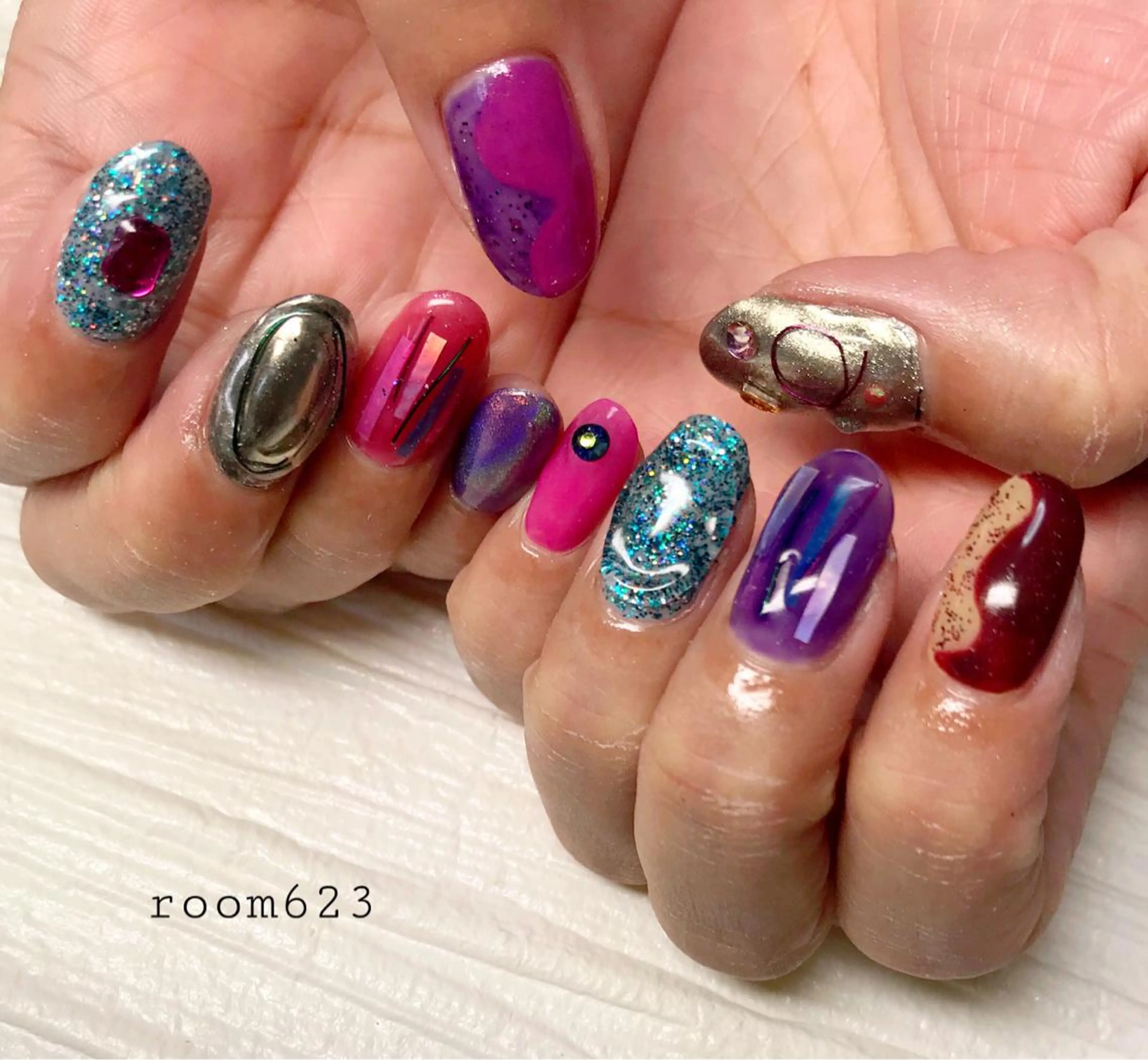 ネイル 青山ルーム735 yukiのネイルデザイン