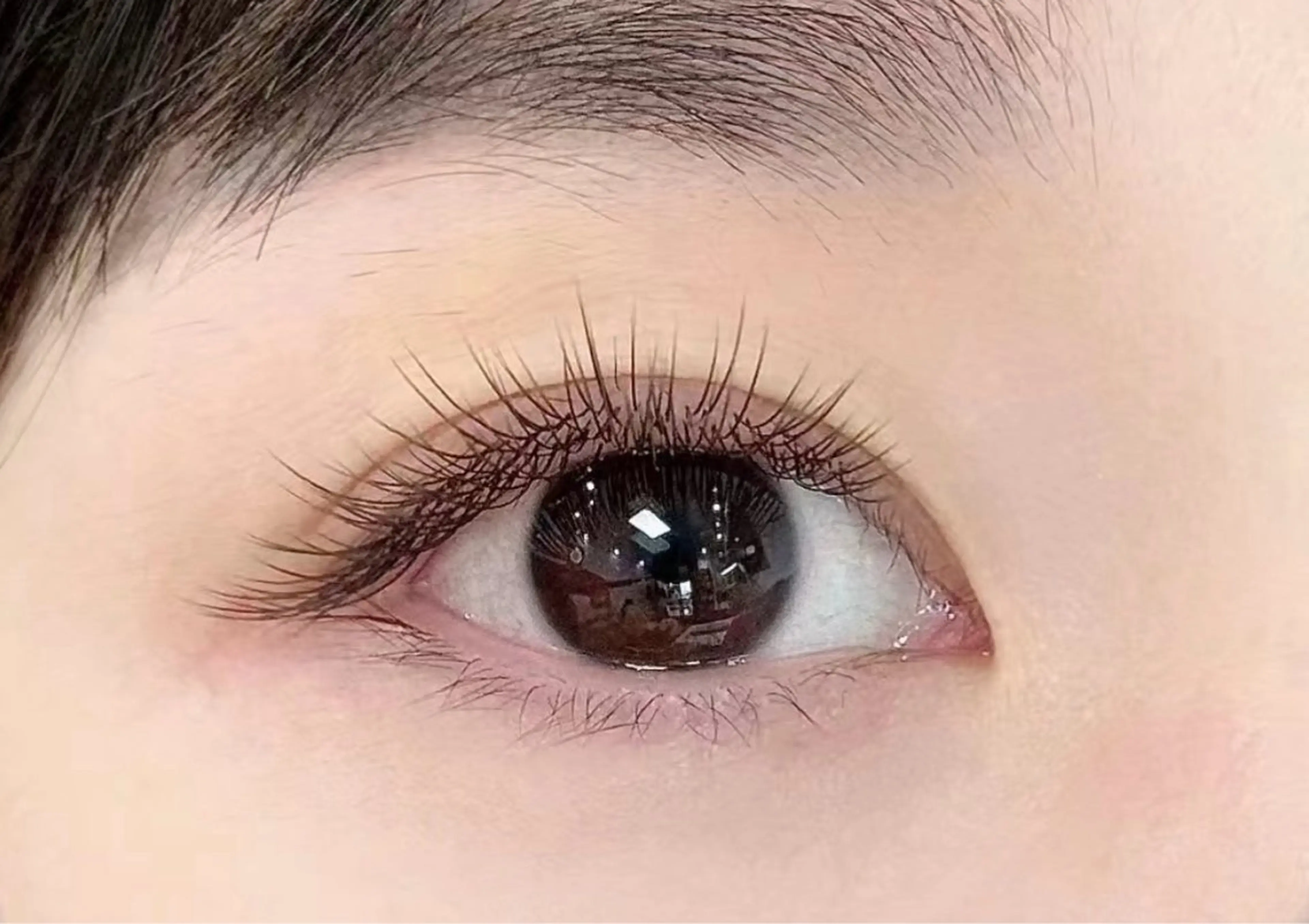【オフ有料+300円】フラットラッシュ100本 コーティング付（口コミ限定）の写真