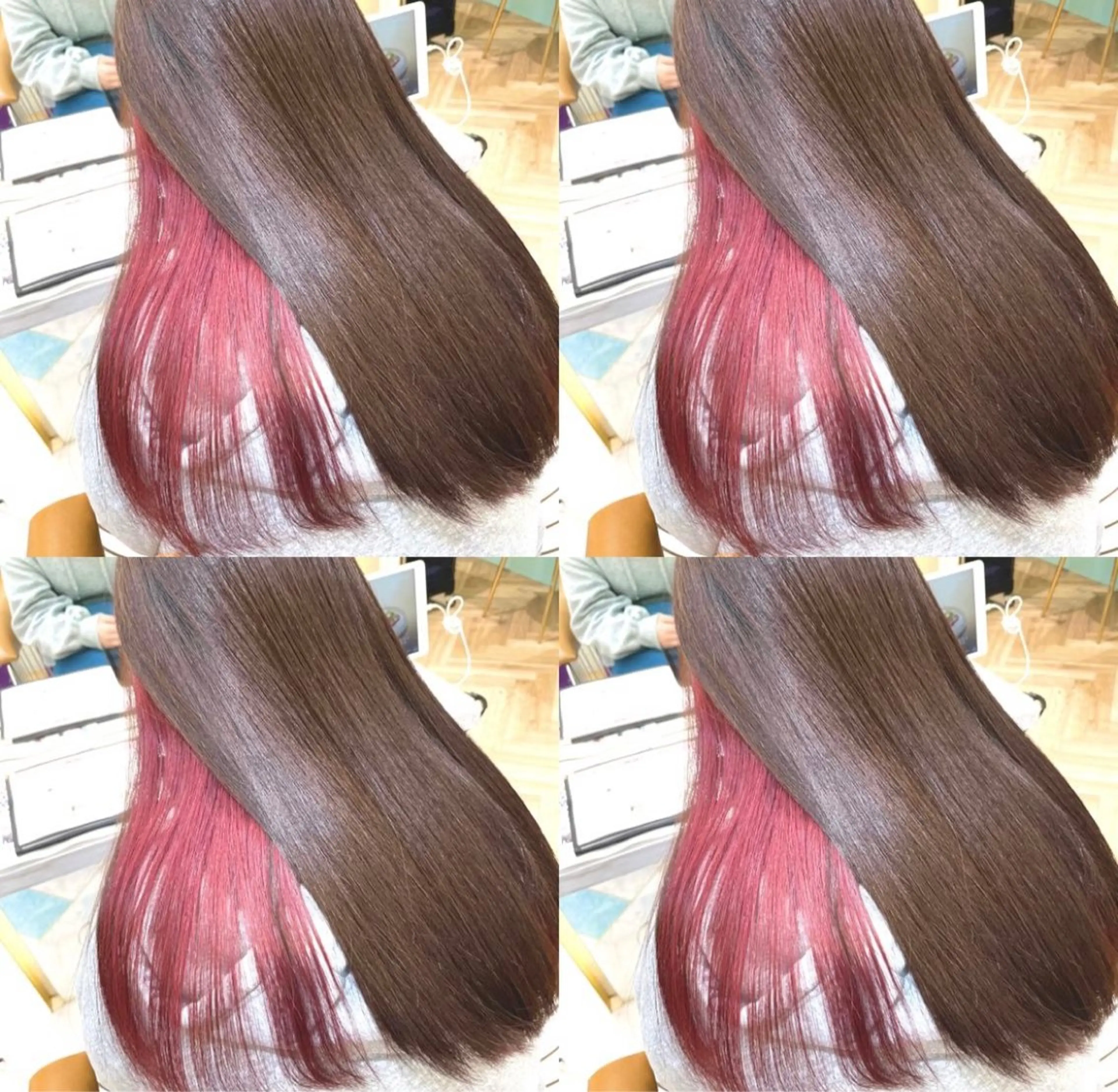 ロング カット ヘアカラー トリートメント 🩵縮毛矯正/ブリー チ/髪質改善/いつかのヘアスタイル