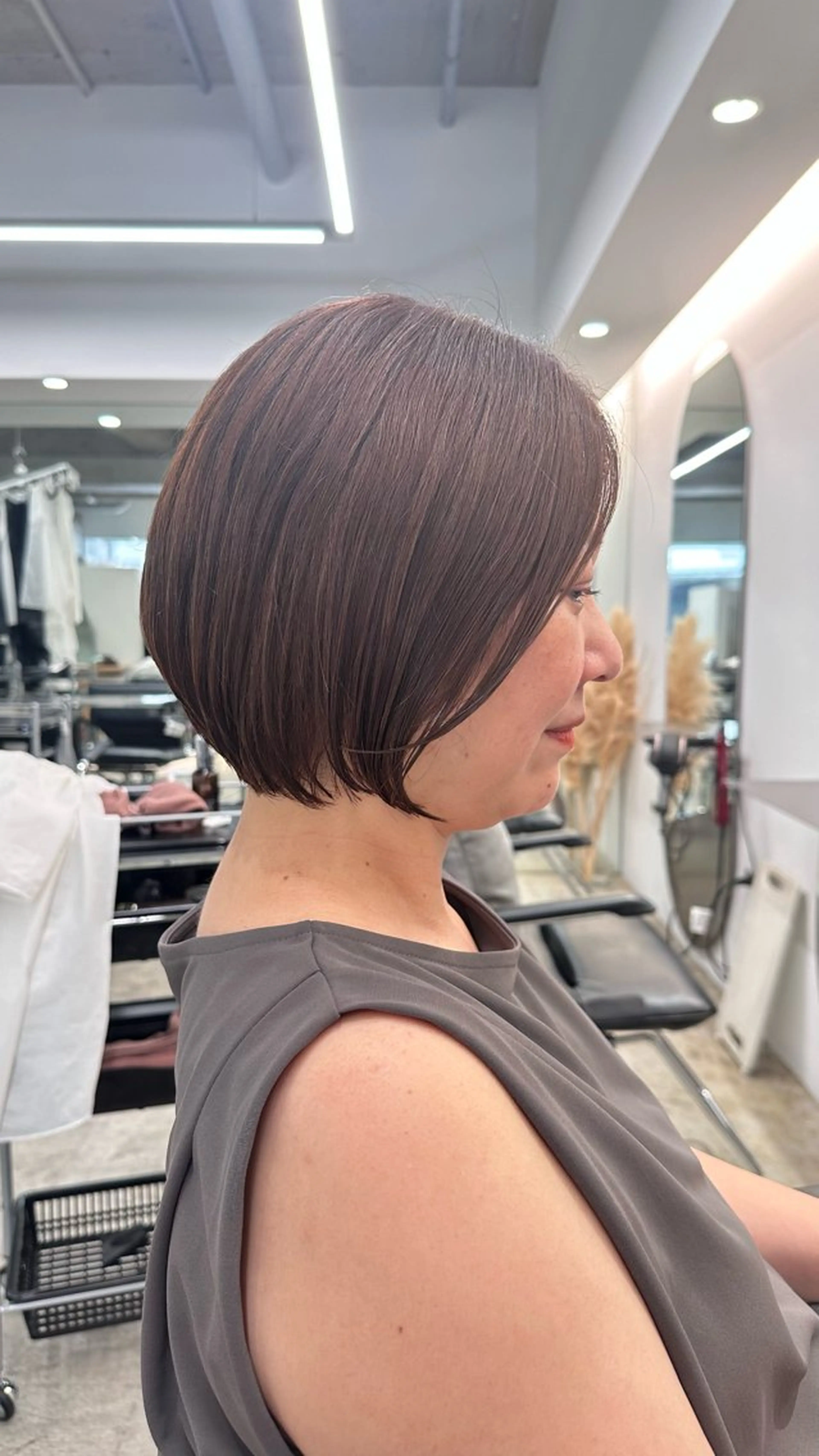 ショート ショートボブ ボブ ショートヘア あいこ/レイヤー カット🌷銀座のヘアスタイル