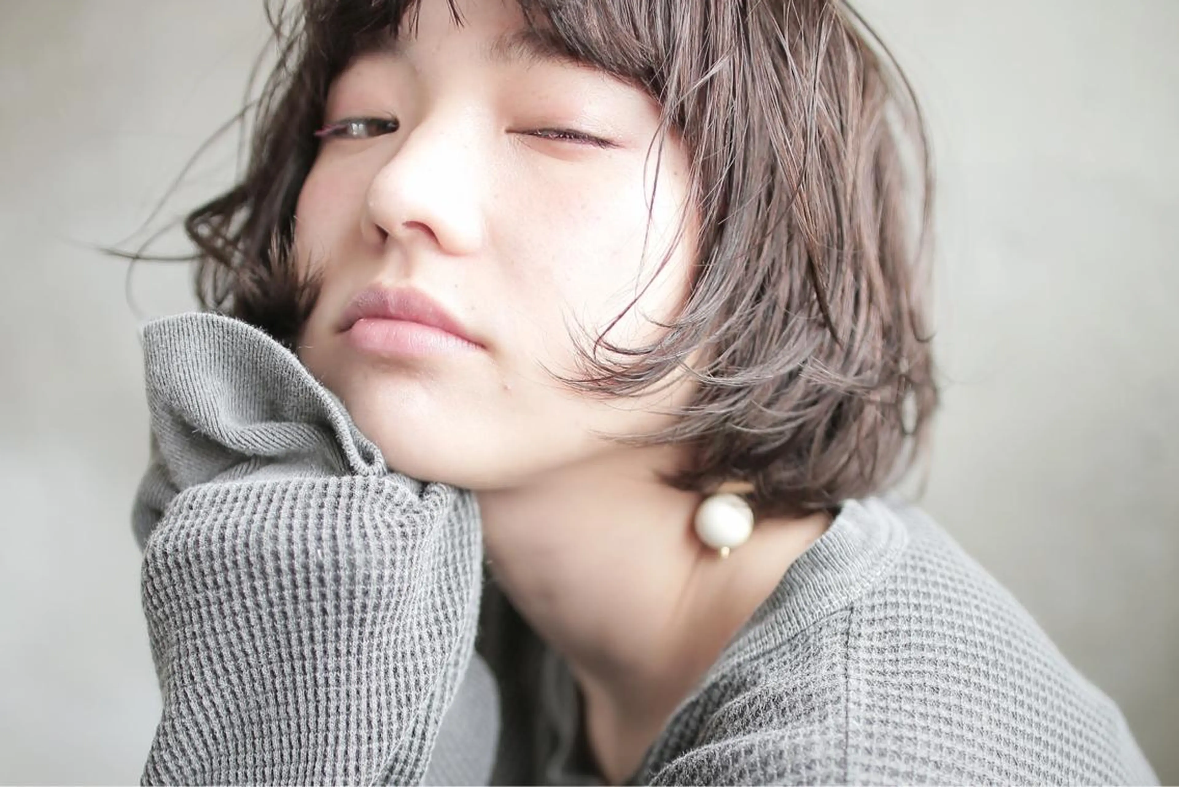 ショート カラー パーマ カット ヘアカラー トリートメント 下北沢 soiのヘアスタイル