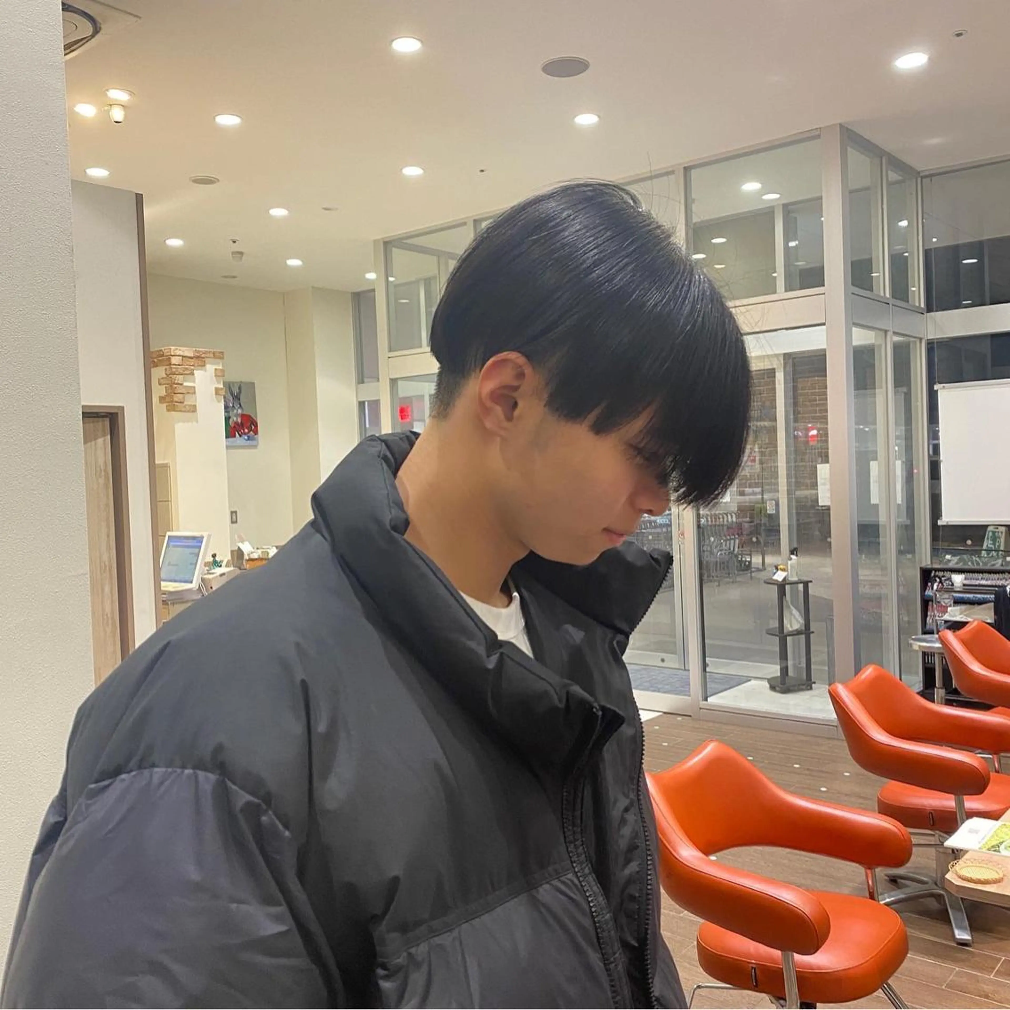 ショート メンズ 縮毛矯正 hair lab toiro wisteria所属・佐藤 功真のヘアスタイル