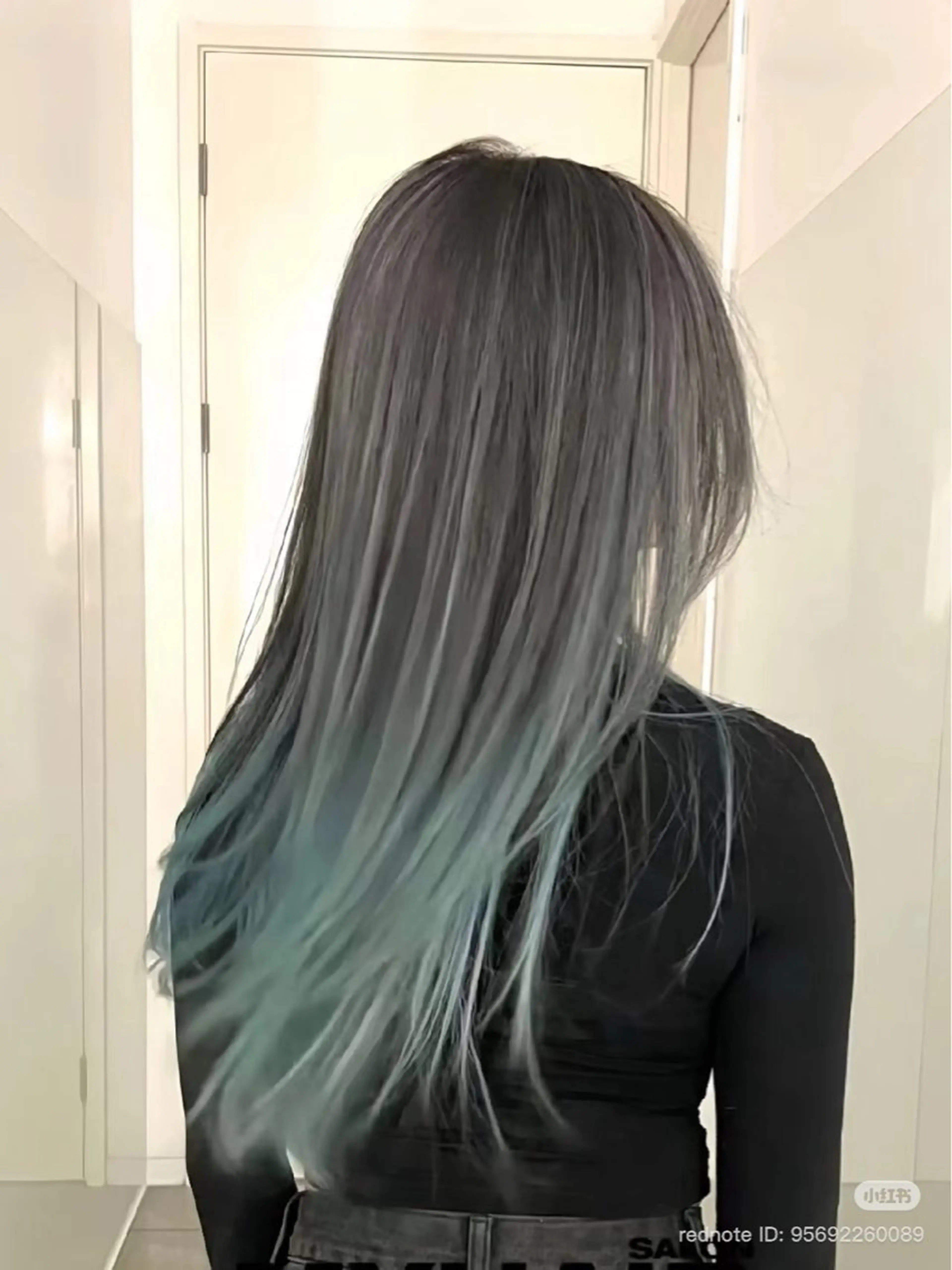 メッシュ、インナーハイライト、グラデーションカラー　眉染め併用十2000円の写真