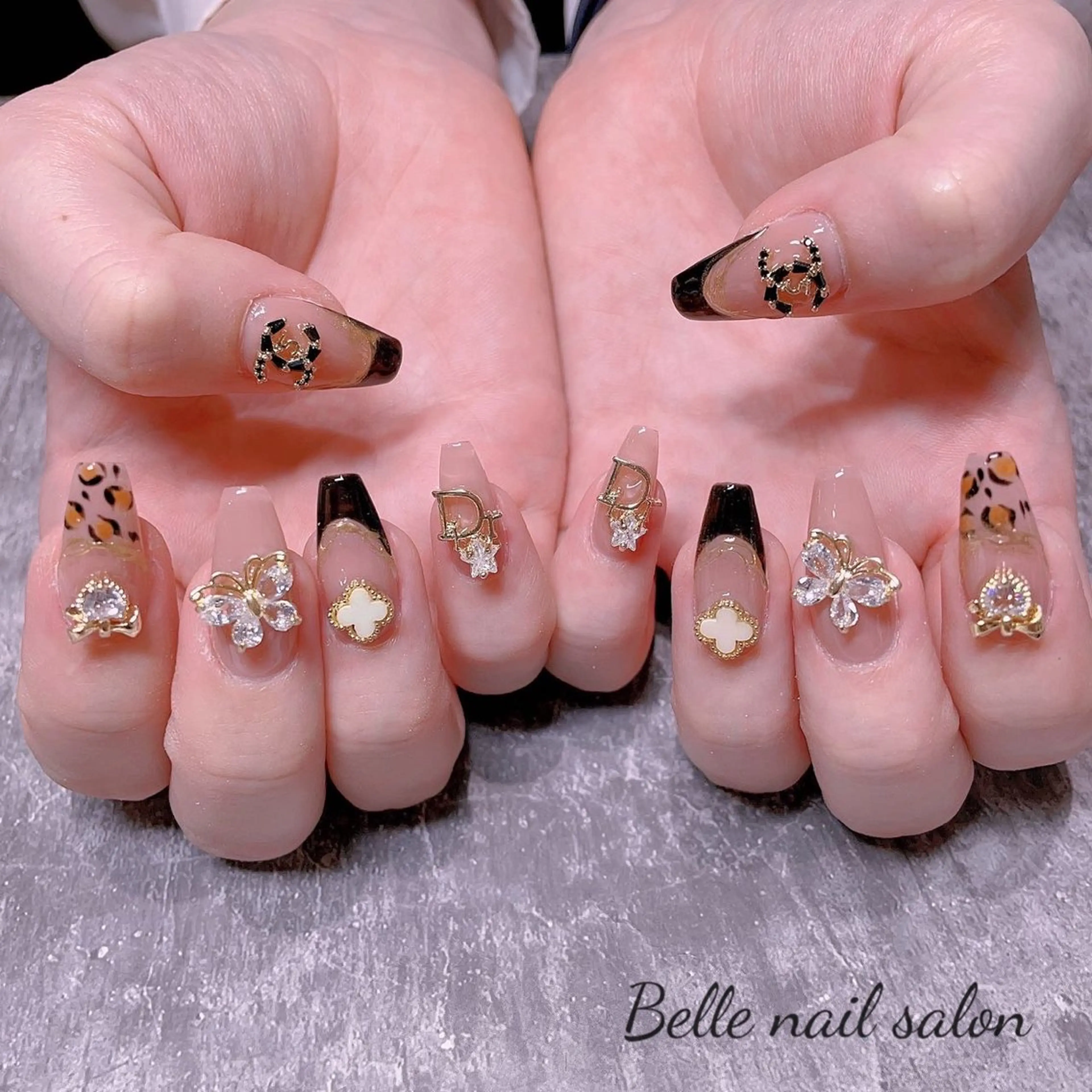 ネイル オーロラネイル フットネイル 韓国ネイル ラメ(グリッター) ラメグラデーション ハンドネイル Belle nail salon 新小岩のネイルデザイン