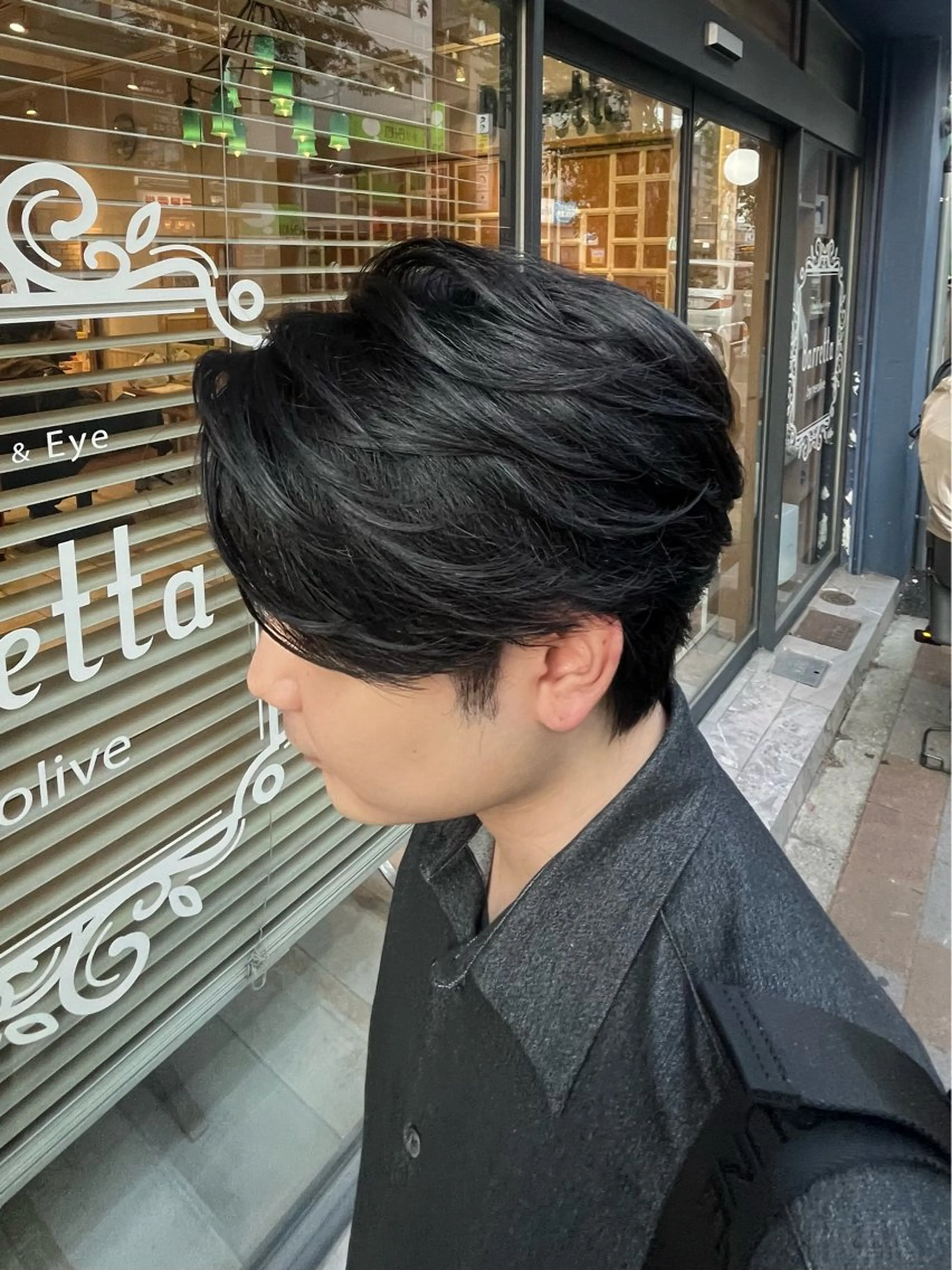 パーマ メンズ カット パーマ ヤシロケンタ メンズ特化のヘアスタイル