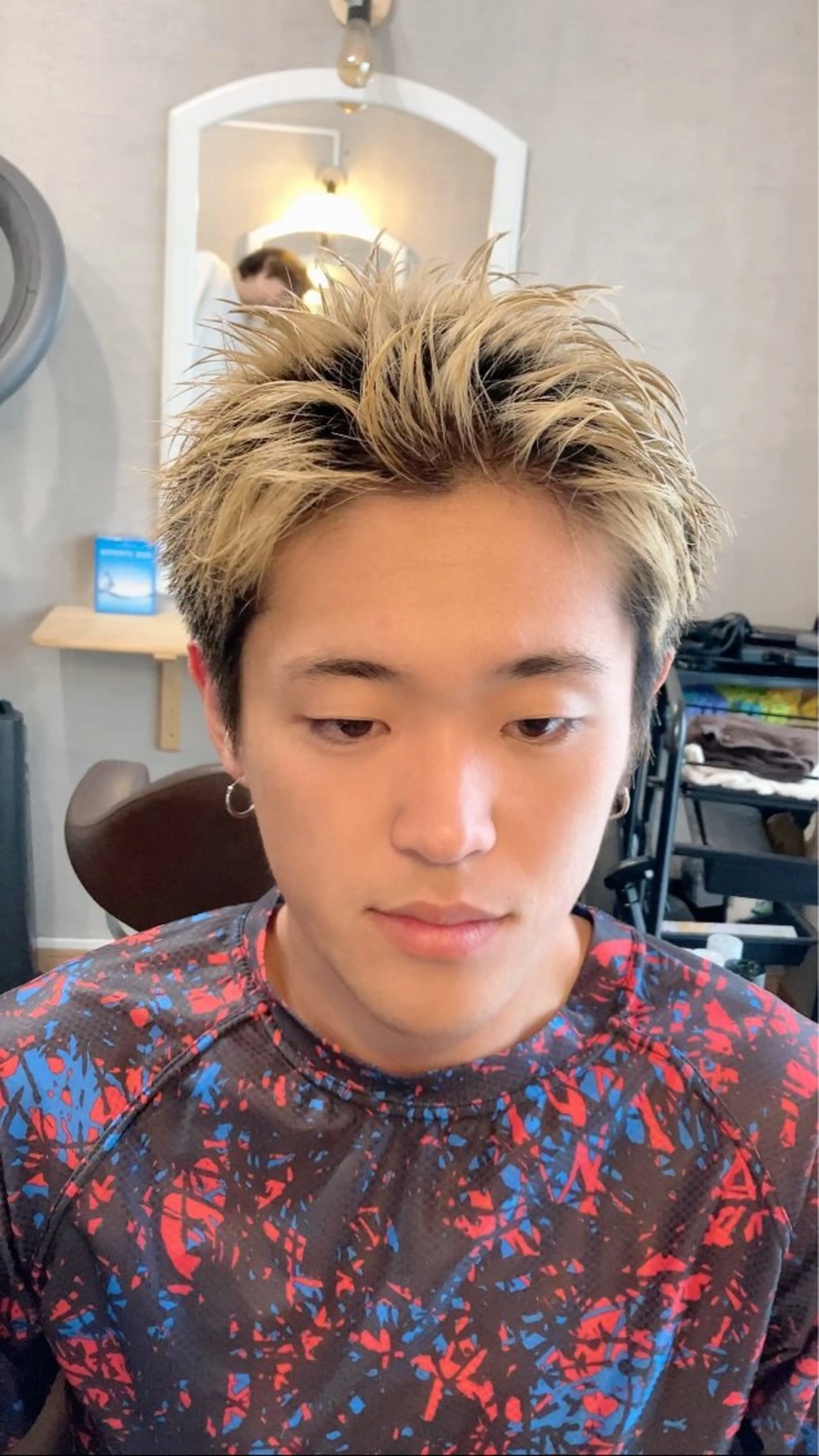ショート メンズ スパイキーショート 刈り上げ ショートヘア カット AUTHENTIC private mens hair salon所属・完全個室マンツーマン メンズサロン草野貴樹のヘアスタイル