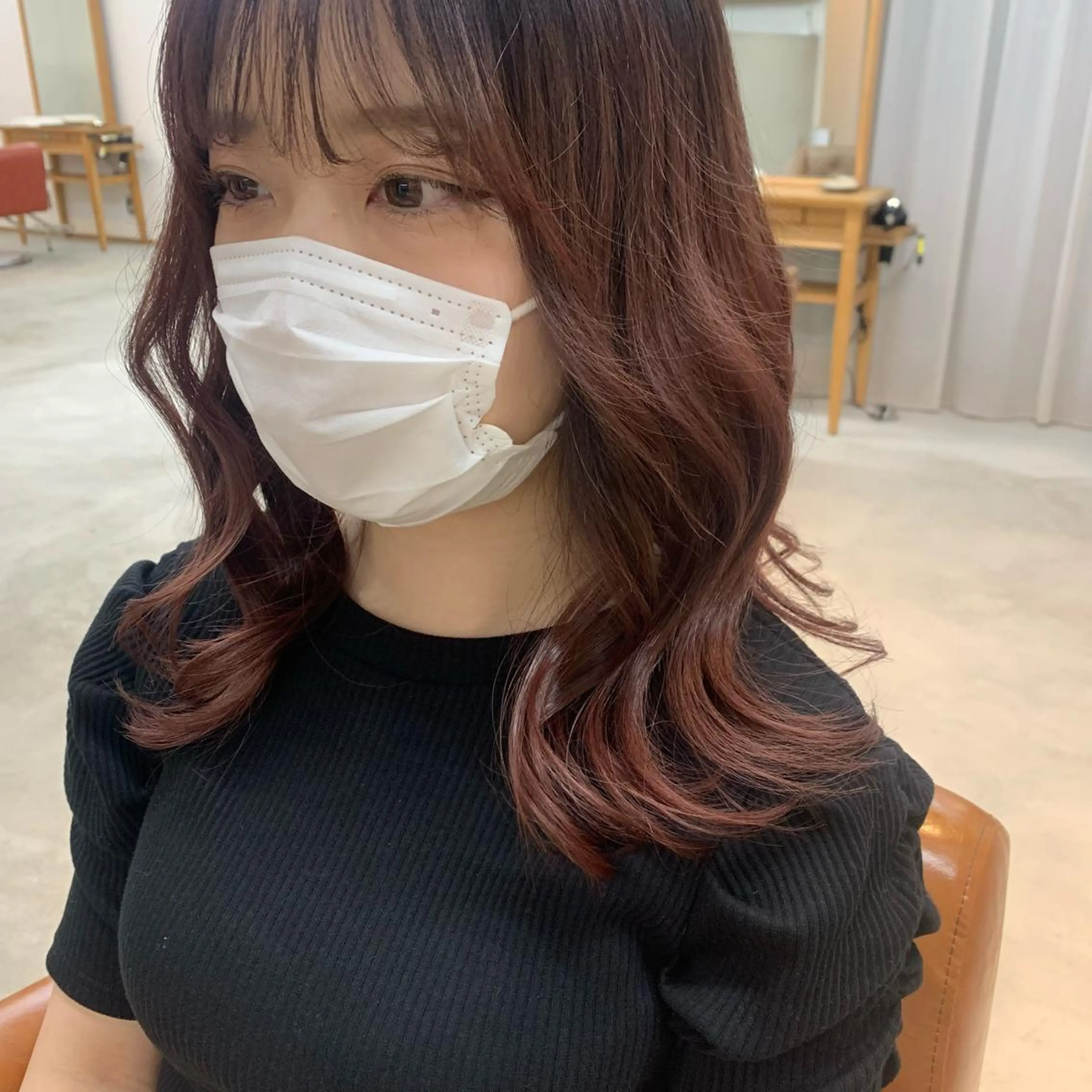 ロング カラー cirrus🕊 韓国ヘア♡山縣あかりのヘアスタイル