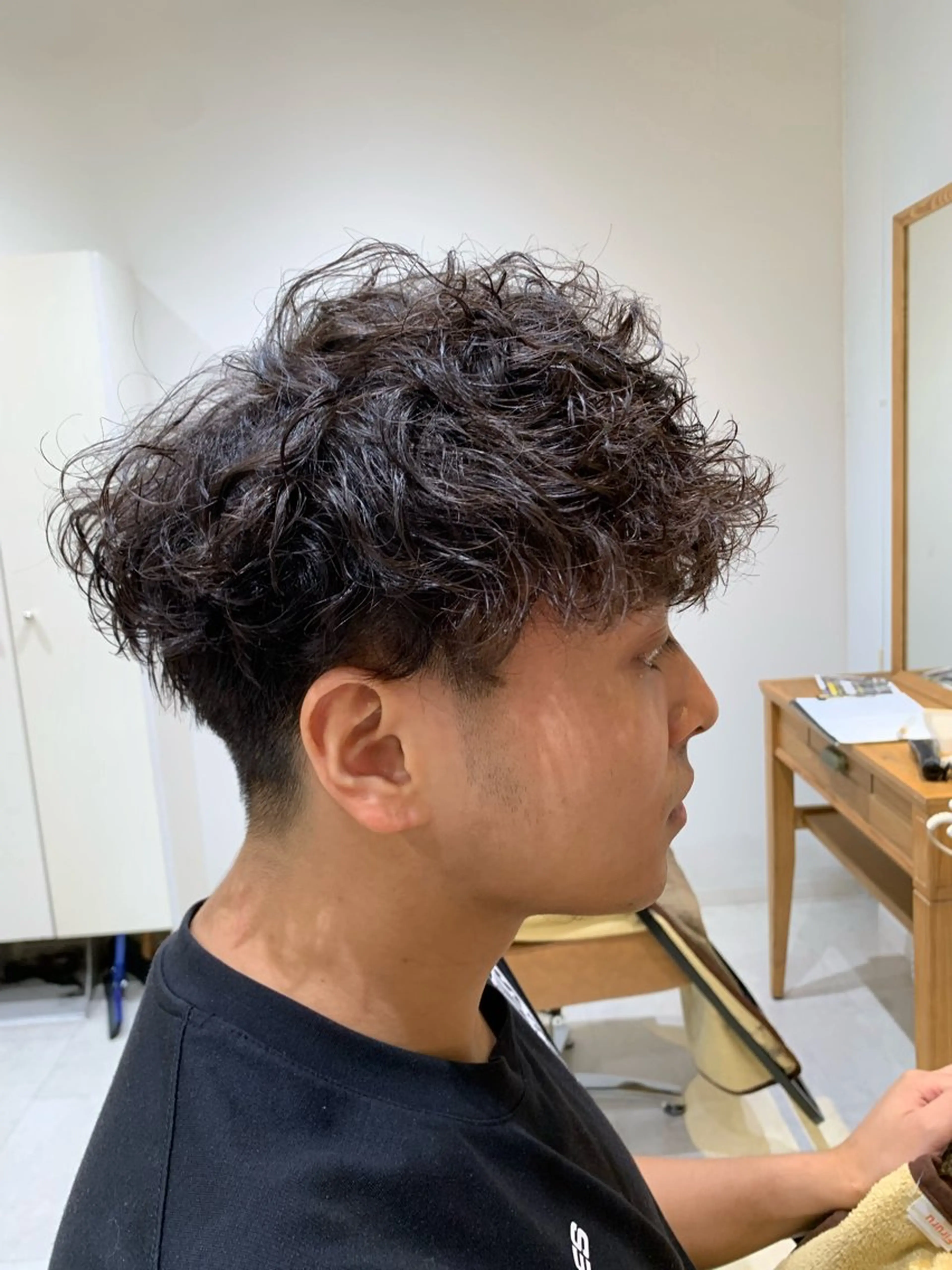 【メンズカット】メンズ小顔カット+眉カット+リフトアップヘッドスパの写真