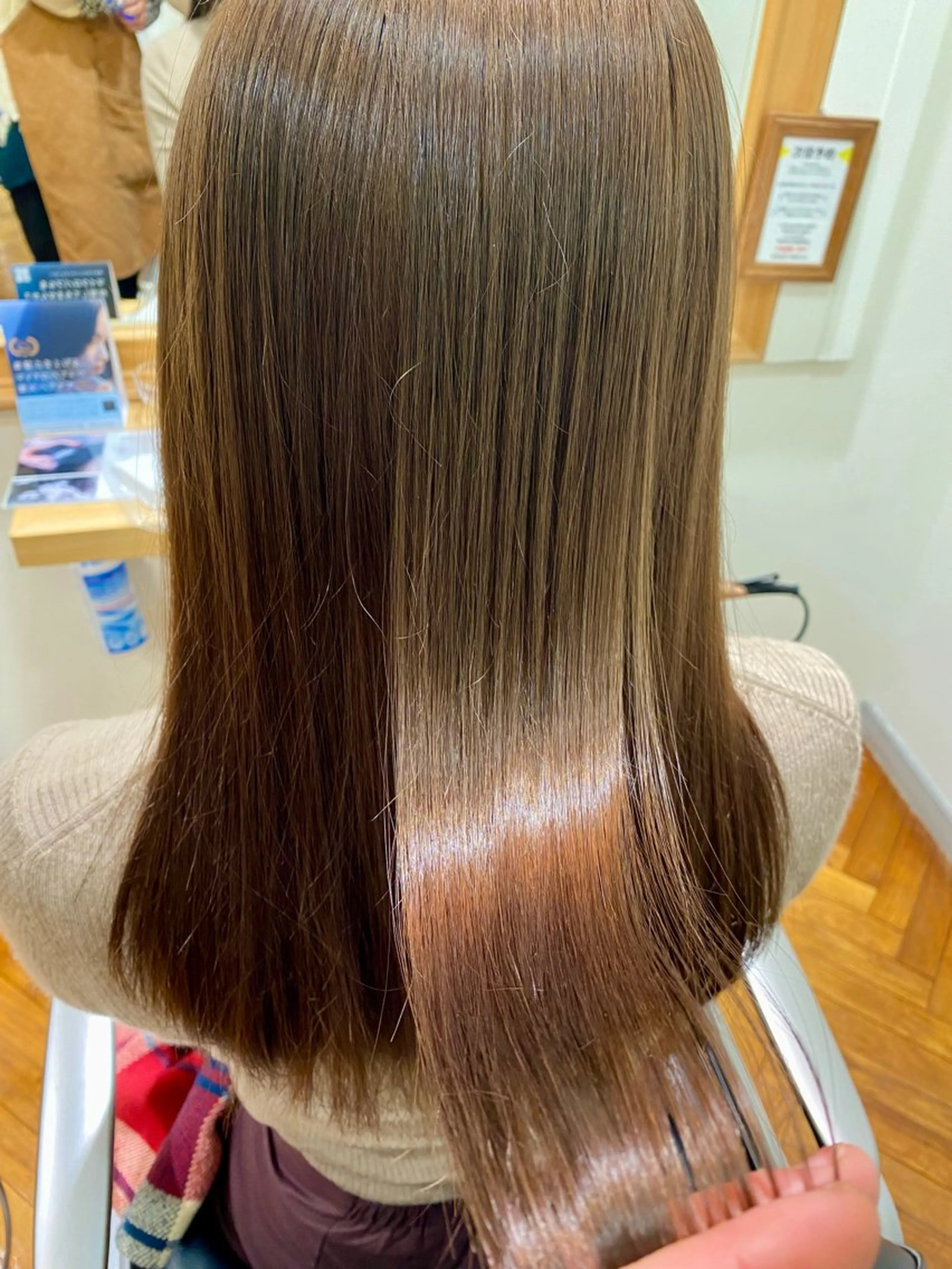 ロング トリートメント カット ヘアカラー トリートメント SUNSUNSUN所属・SUNSUNSUN 斎藤天海のヘアスタイル