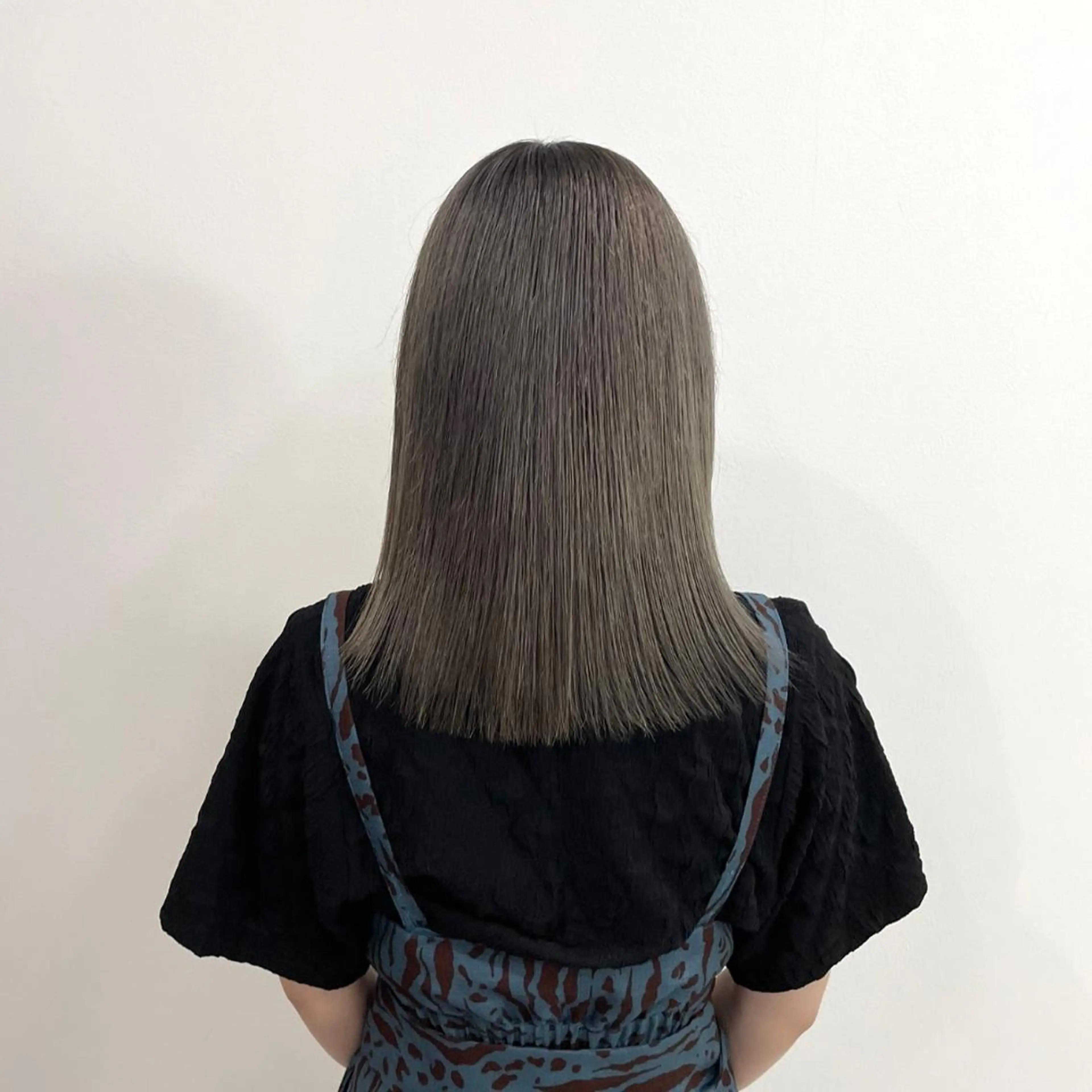 ミディアム カラー 関野 大悟のヘアスタイル