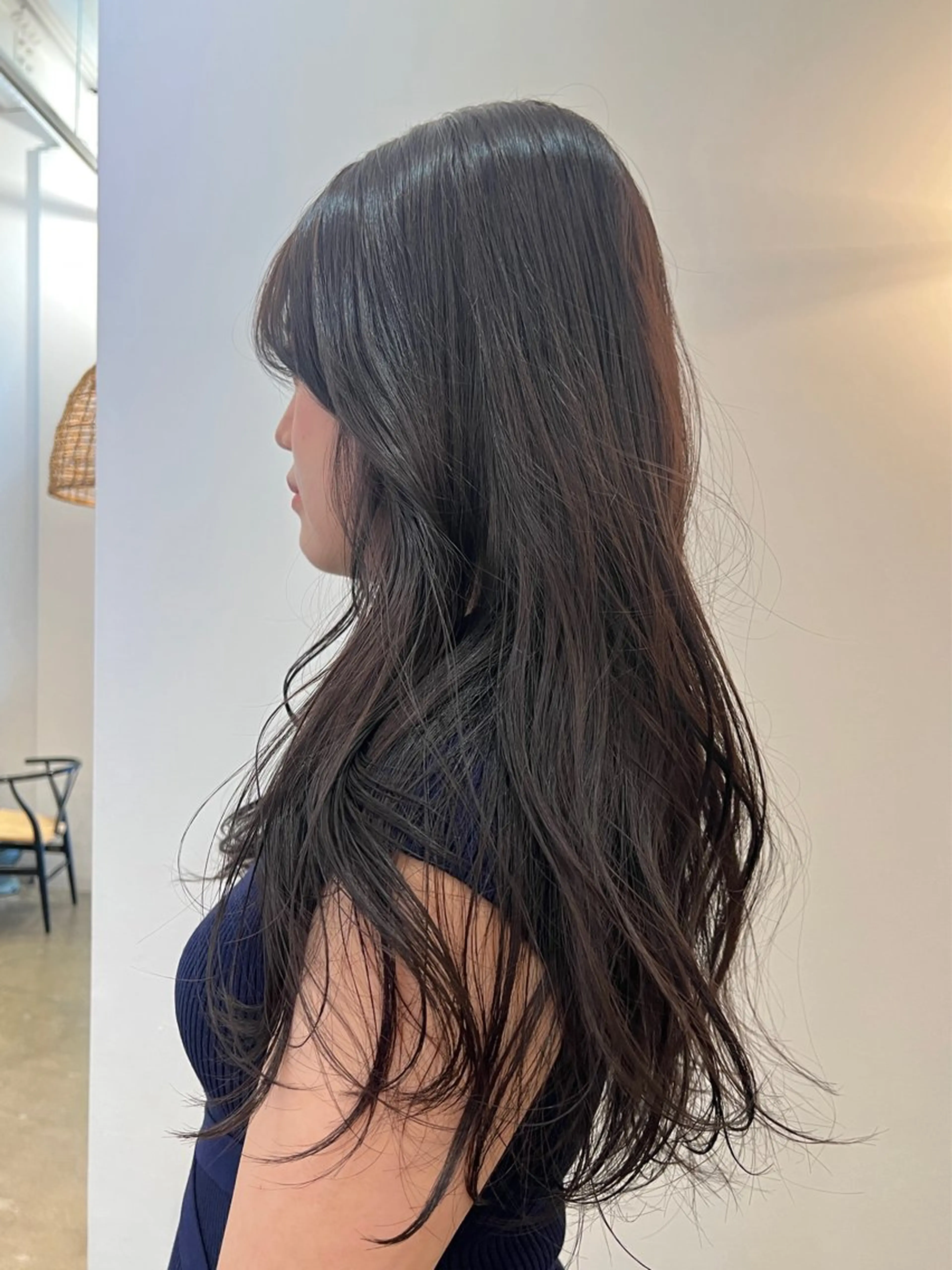 ロング カラー 似合わせカット 🌿‬しゃらのヘアスタイル