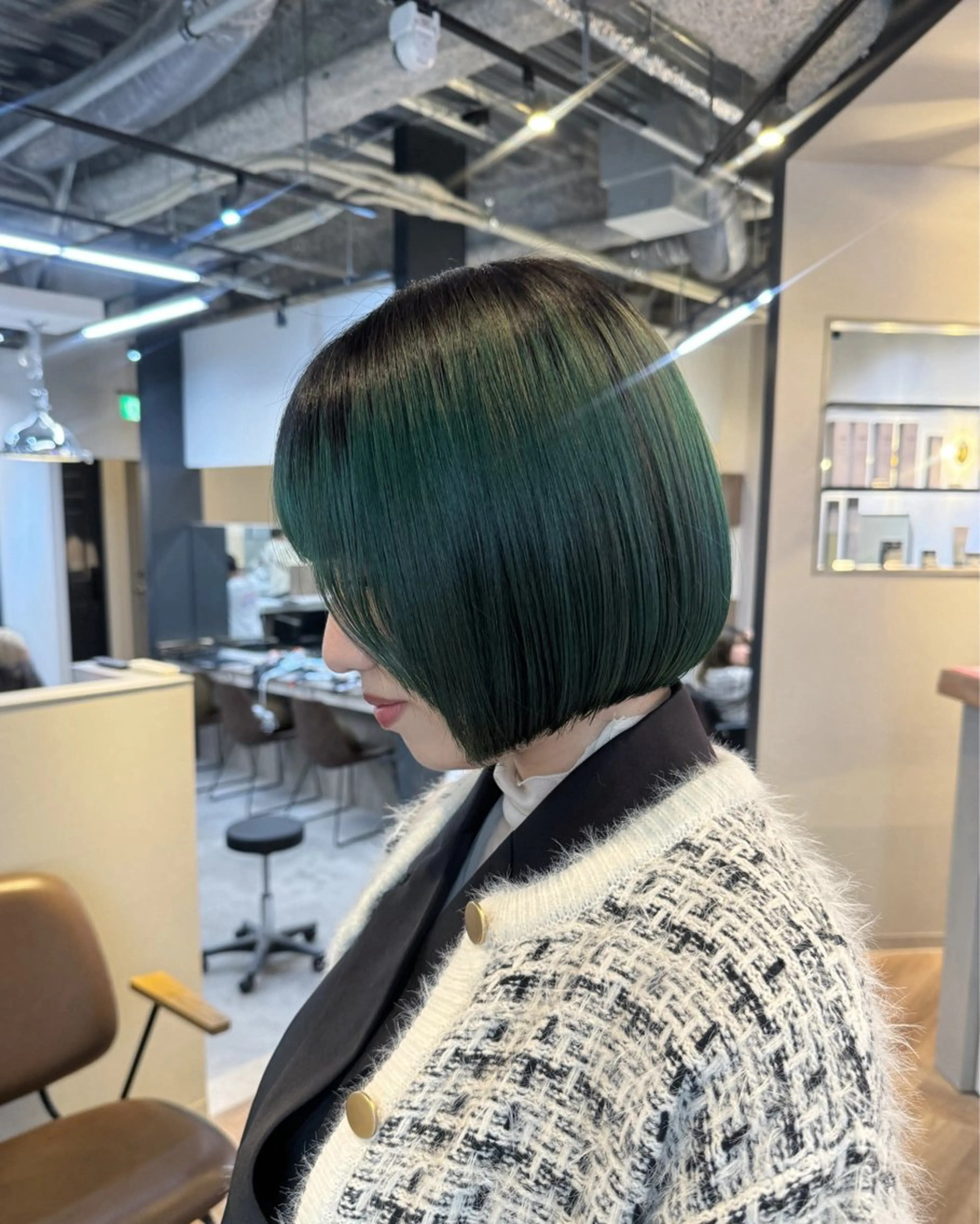 ショート 韓国ヘア🇰🇷 中島志菜のヘアスタイル
