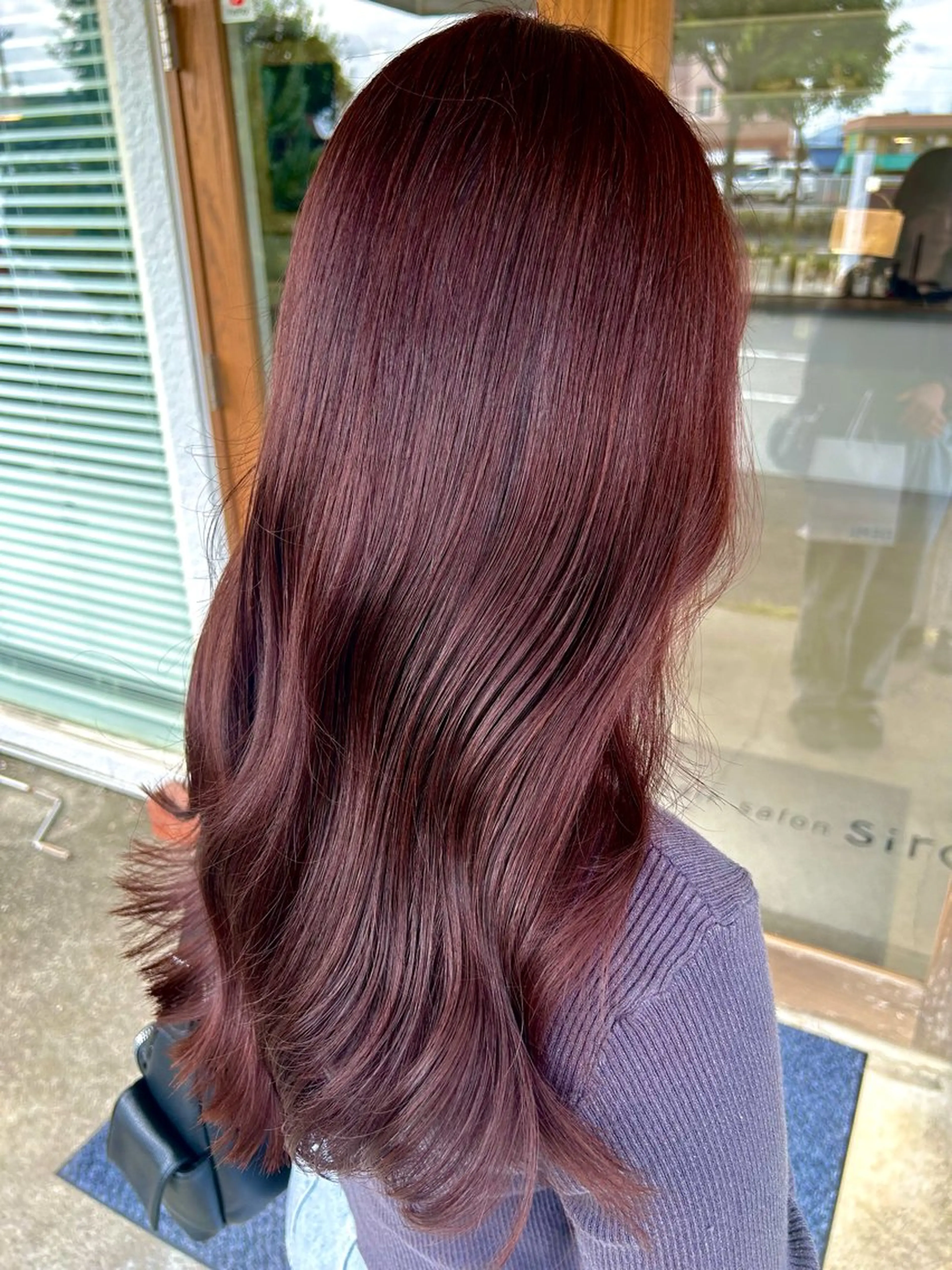 ロング カラー カット ヘアカラー トリートメント hair salon siro所属・小澤 志穂のヘアスタイル