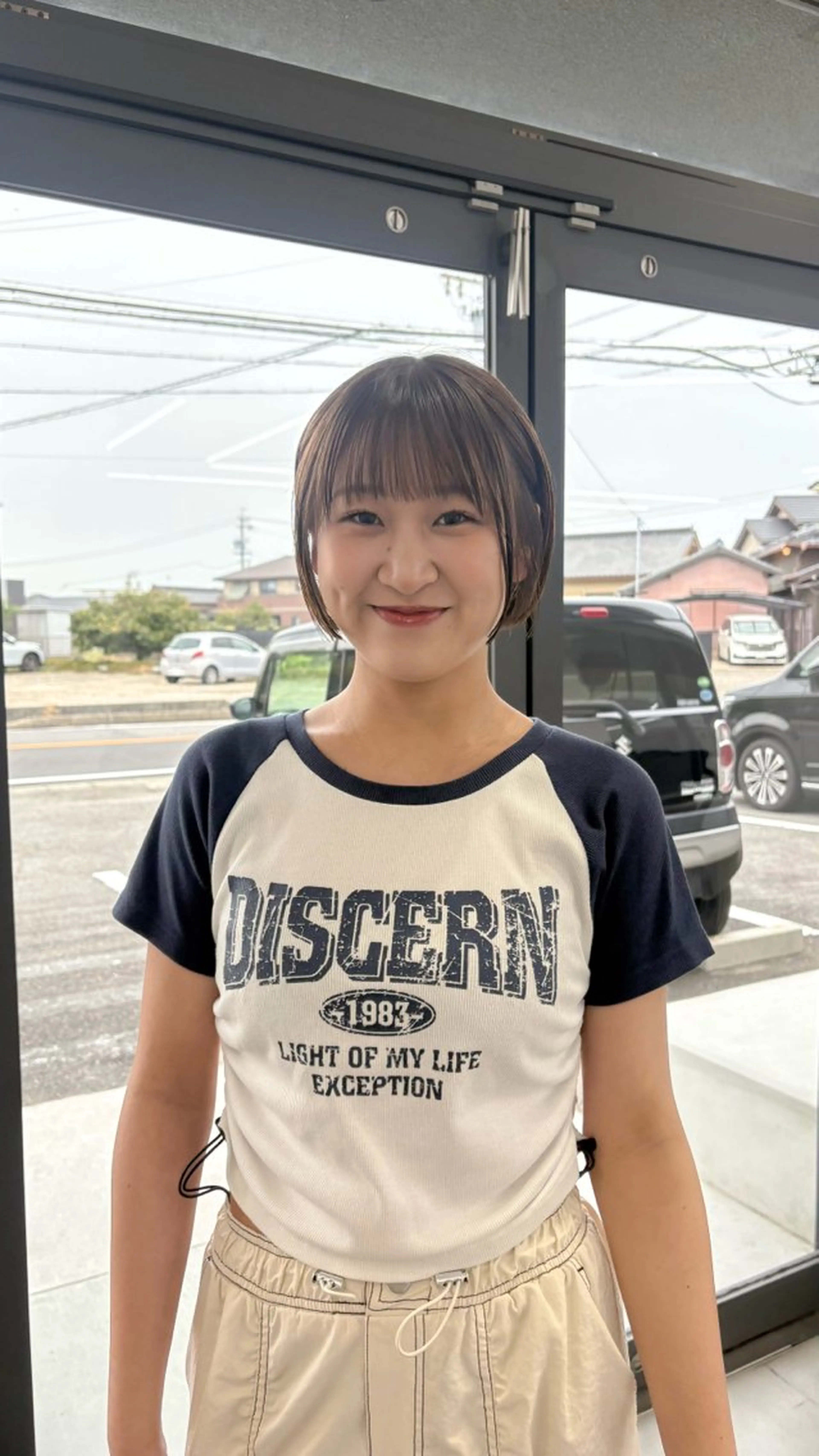 ショート カラー 🪻韓国カット 🤍yuanのヘアスタイル