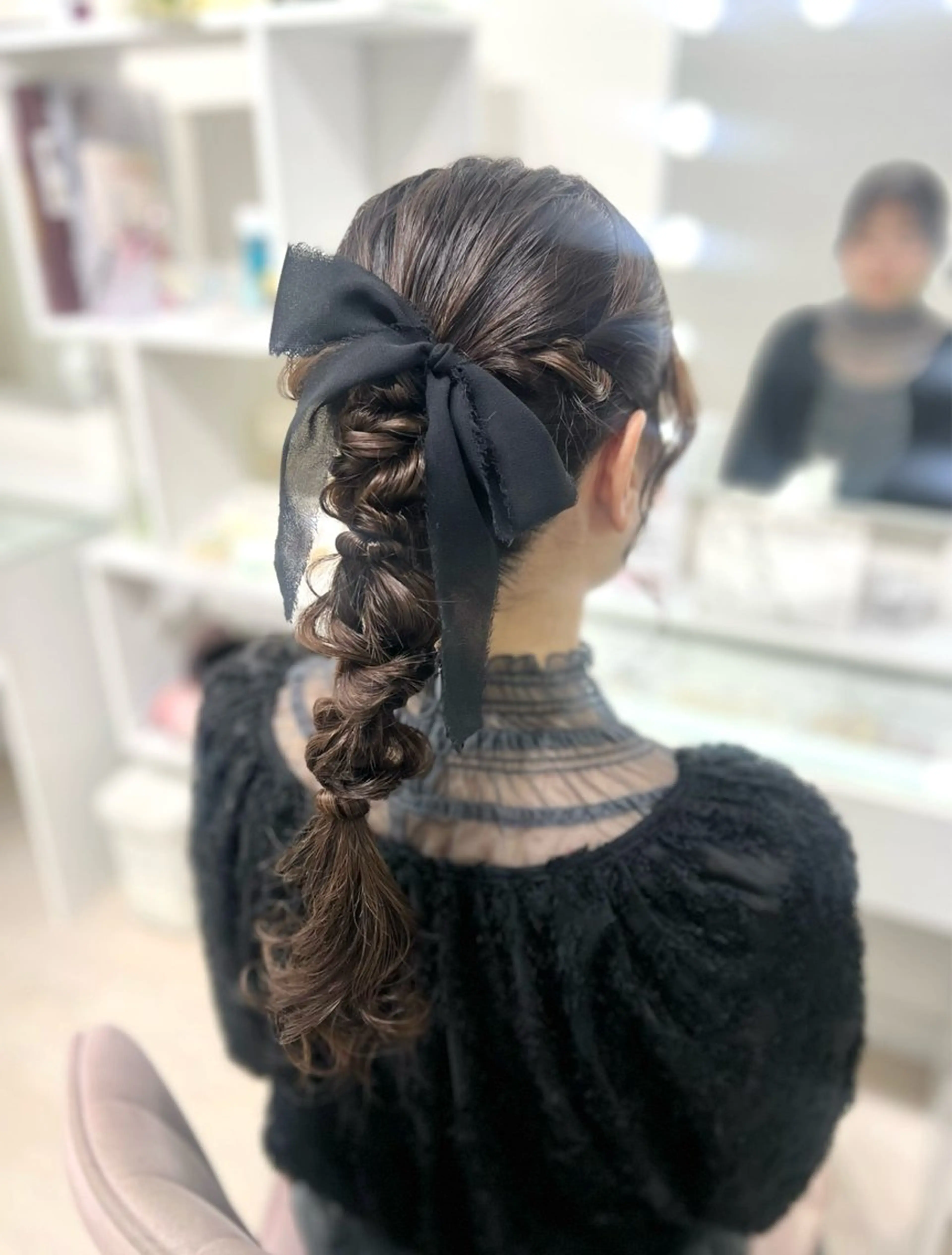 似合わせヘアセットの写真