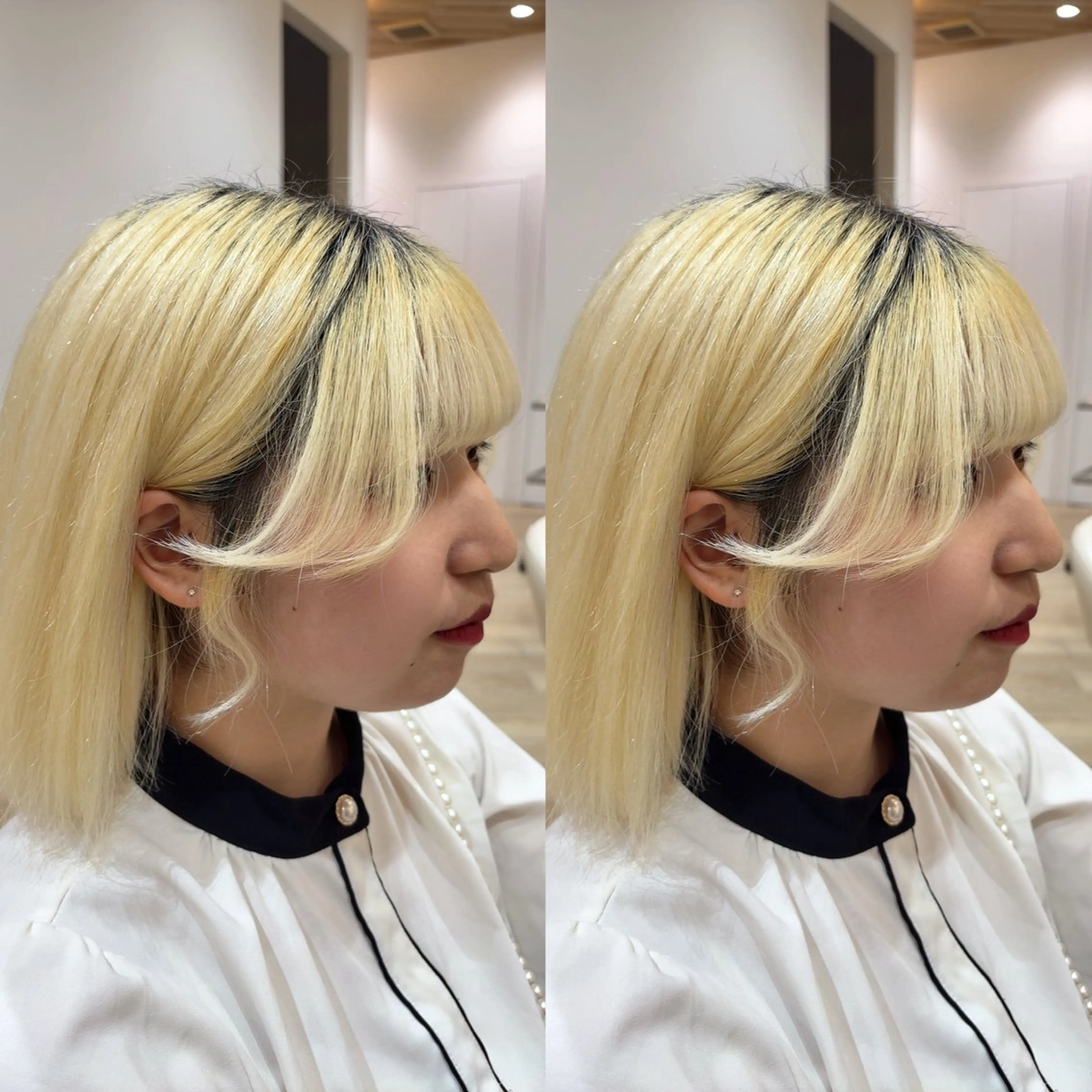🍀前髪顔周りカット➕シャンプー&トリートメント🍀《口コミ投稿、お気に入り登録必須クーポン》の写真