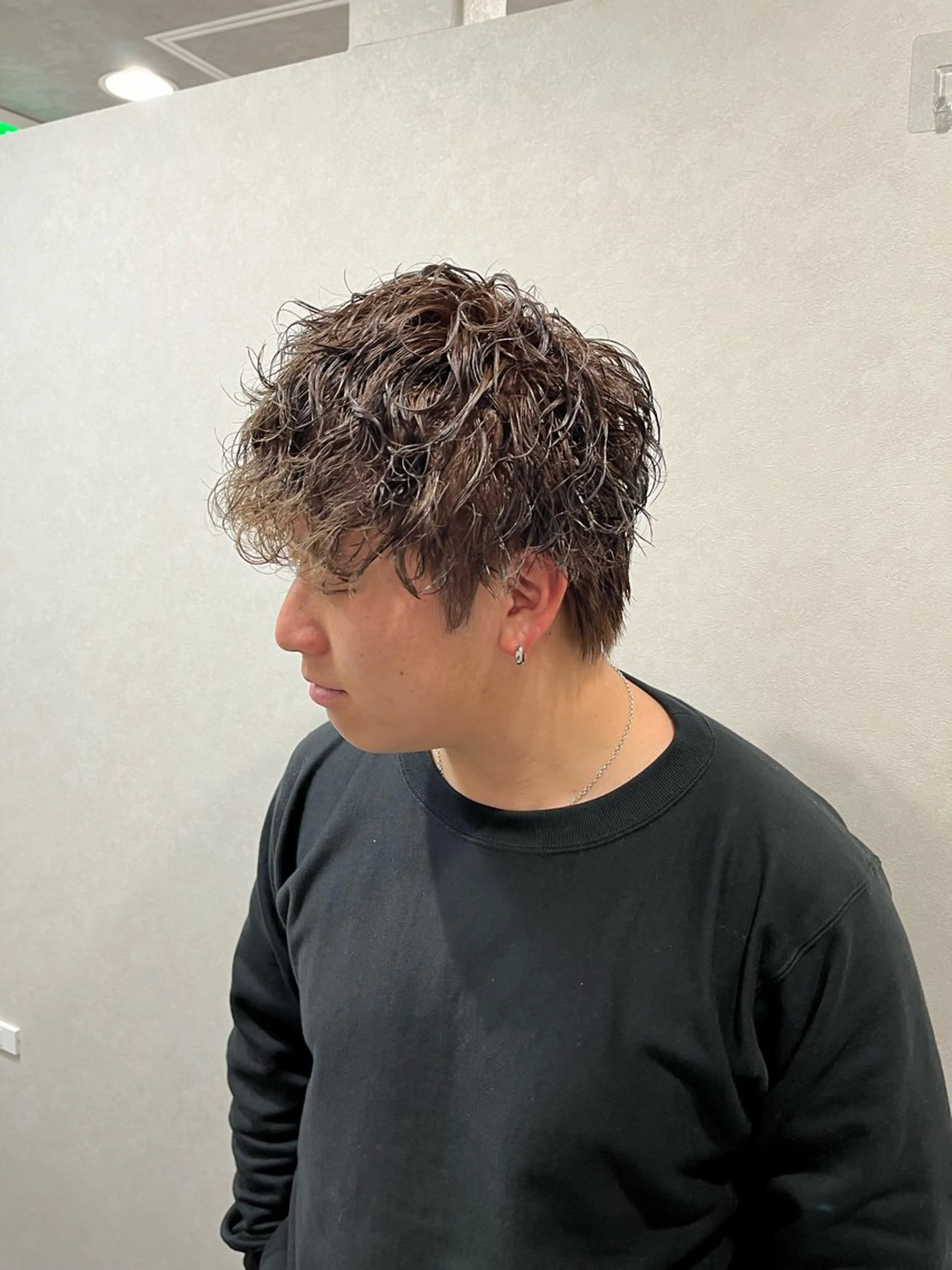 【メンズ限定】メンズカット＋パーマ＋髪質改善トリートメントの写真