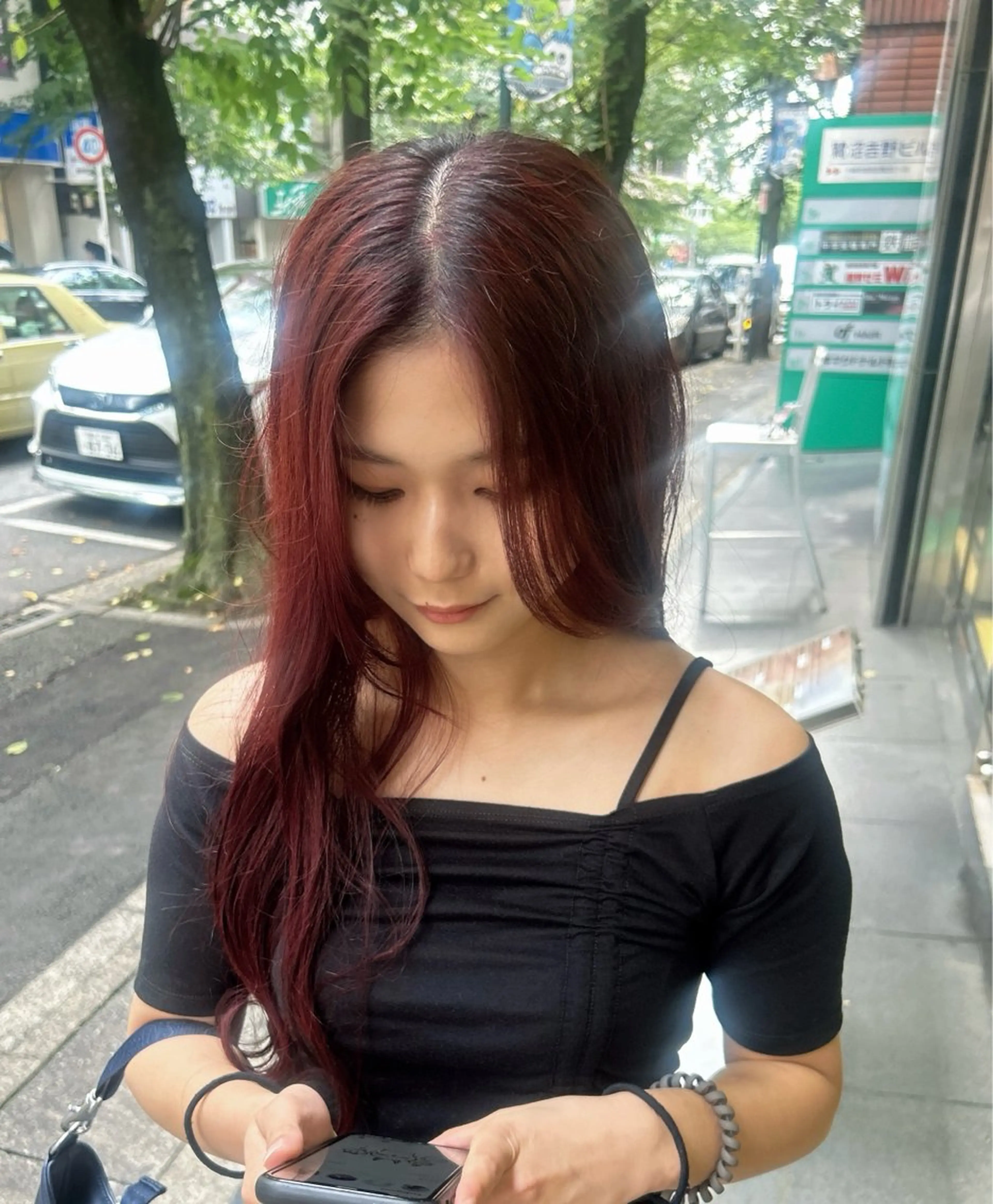 ロング ヘアカラー 赤み・黄み消し/ 透明感/🍃そうたのヘアスタイル