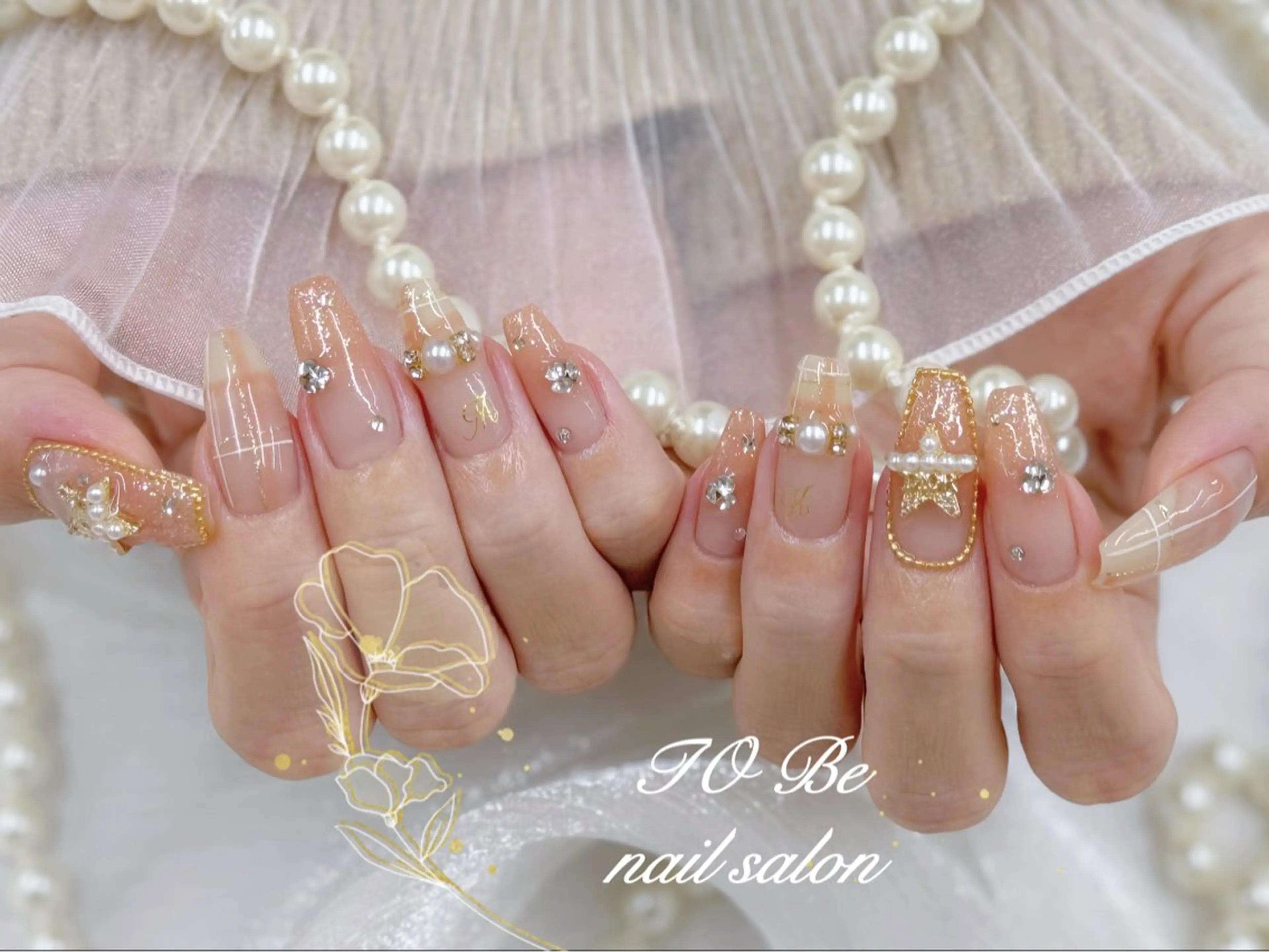 ネイル ハンドネイル Nail Salon To Be珈月のネイルデザイン
