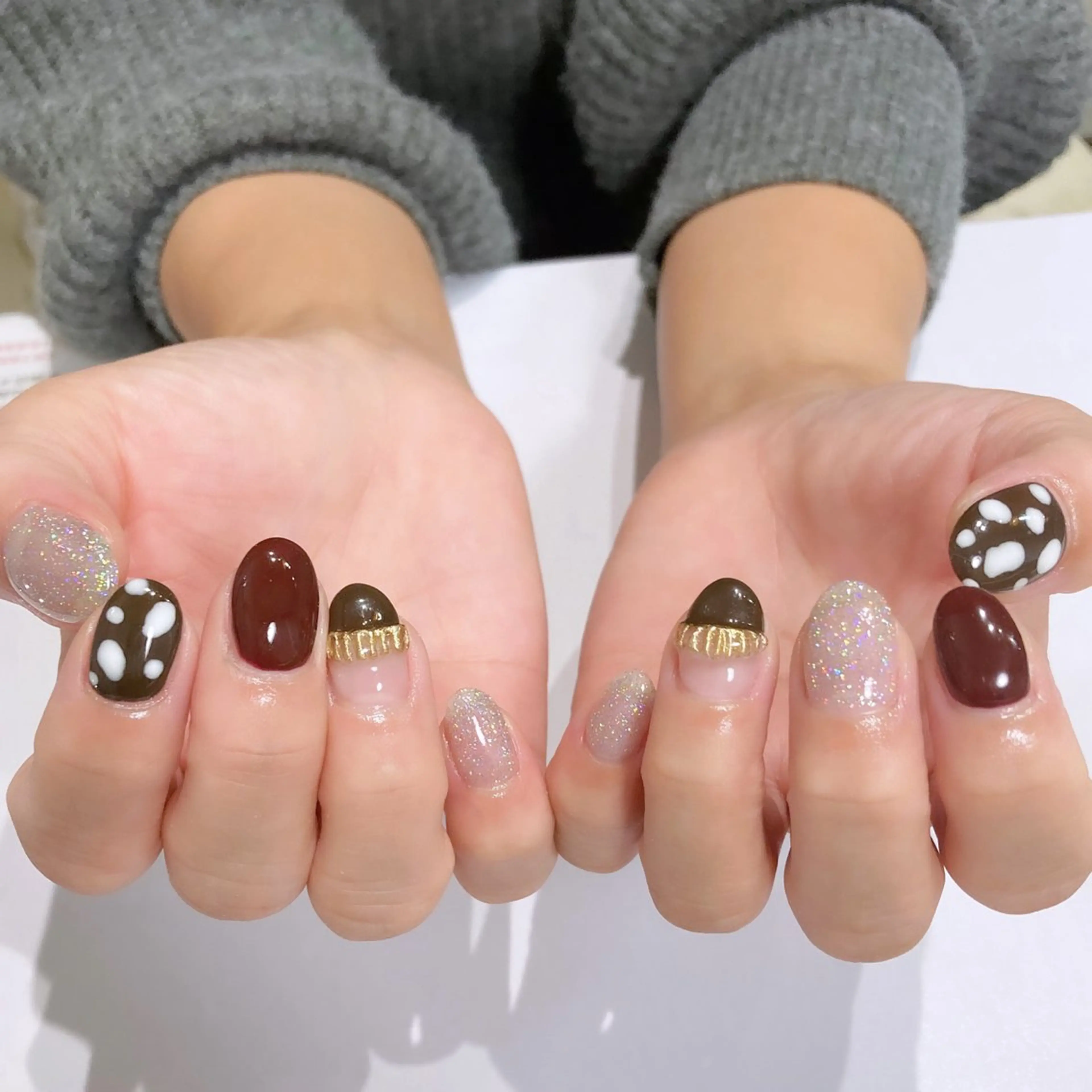 ネイル ハンドネイル RicottEYELASH&NAIL所属・下城 葵のネイルデザイン
