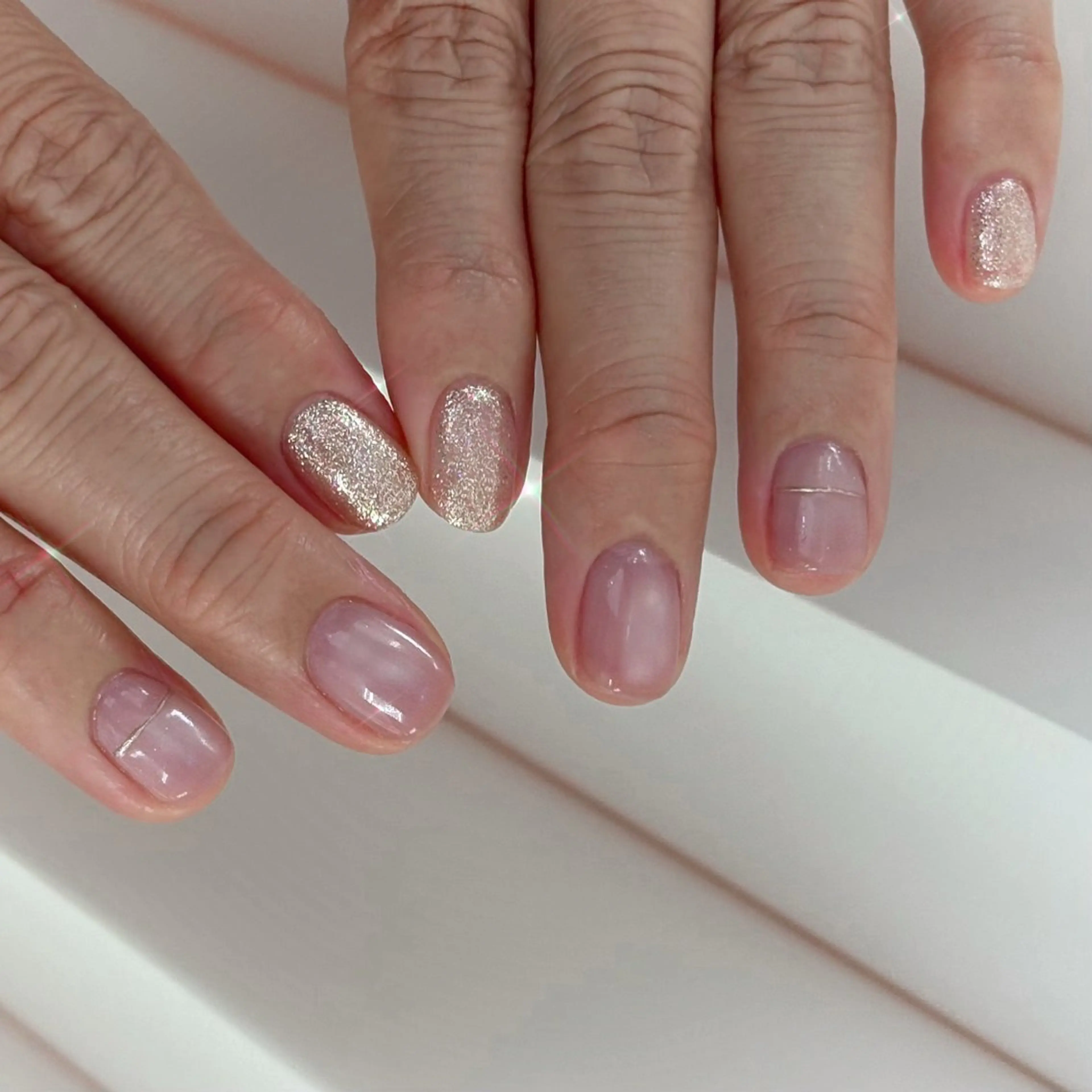 ネイル ピンク ハンドネイル ninni所属・🎀ninni🎀 natsukiのネイルデザイン