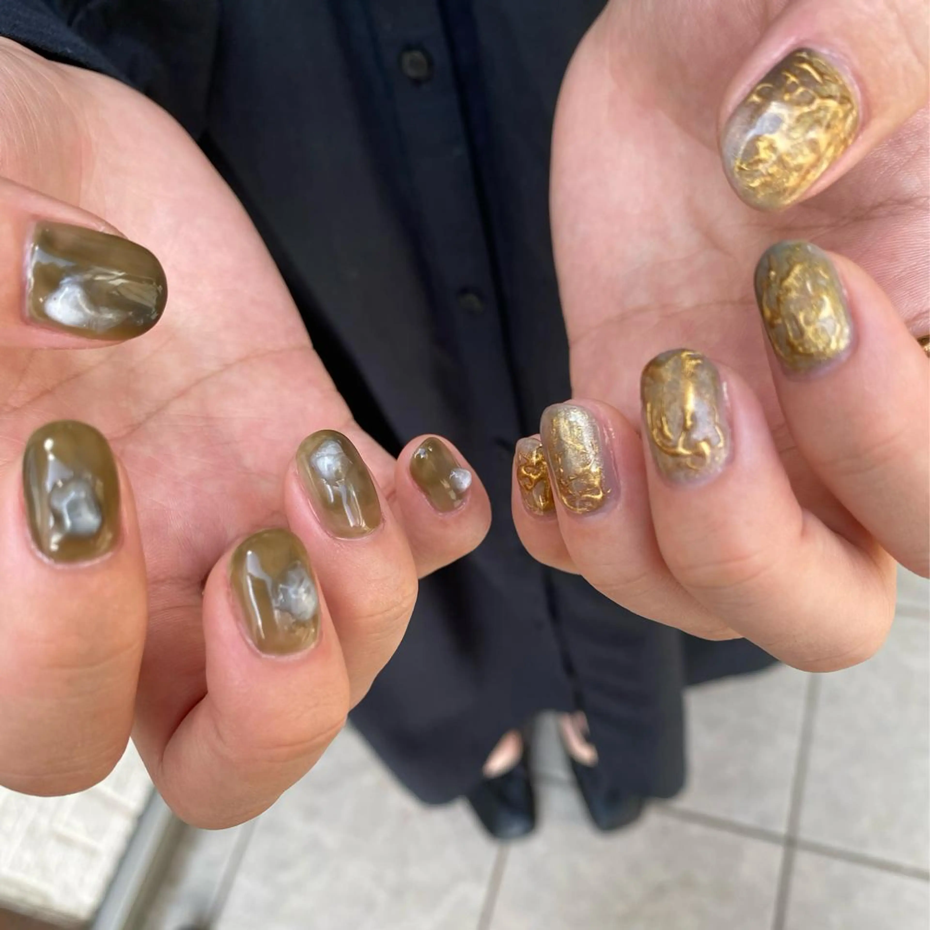 ネイル ハンドネイル nailsalon Puretéのネイルデザイン