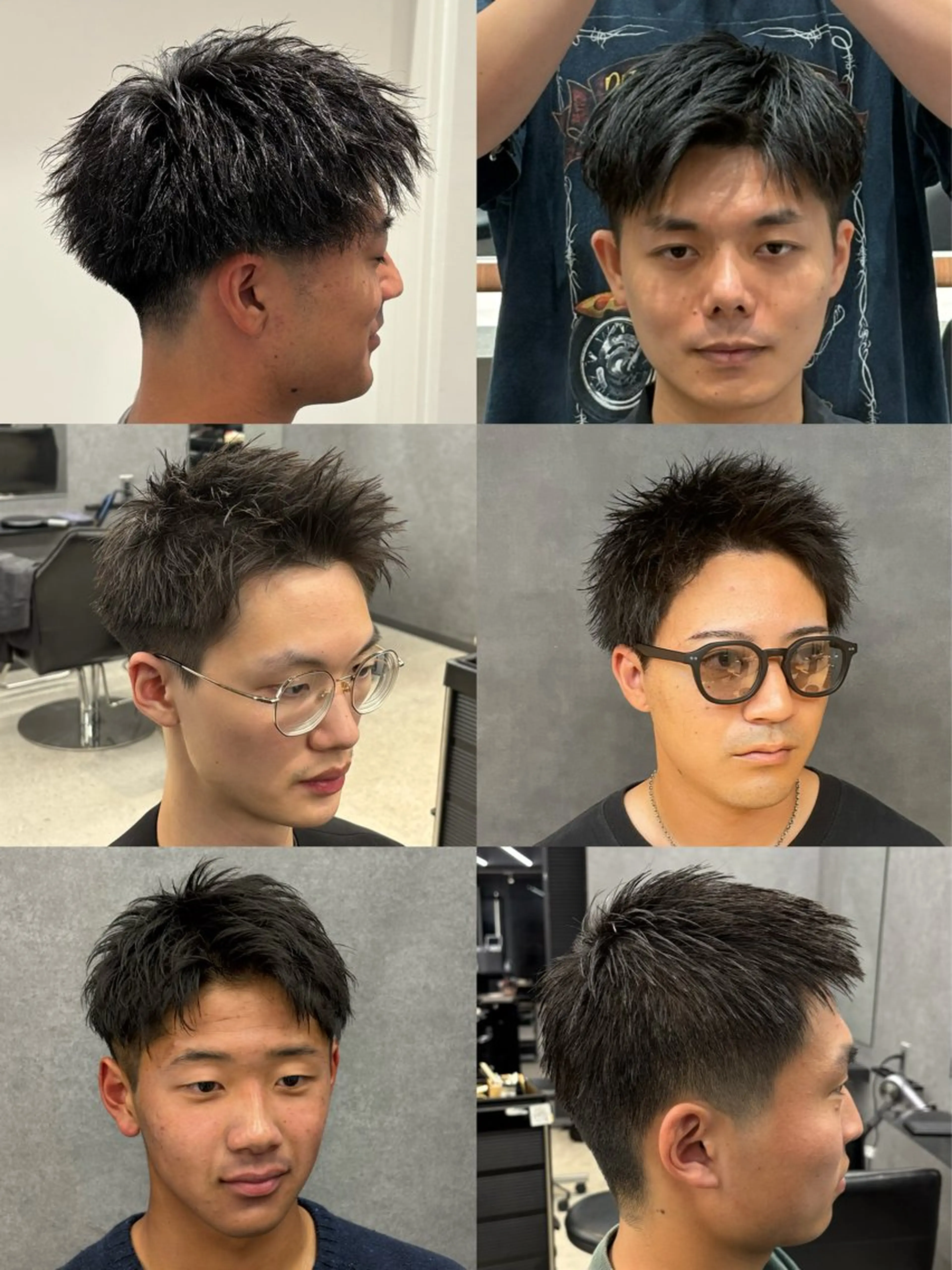 メンズショート、ベリーショートの写真