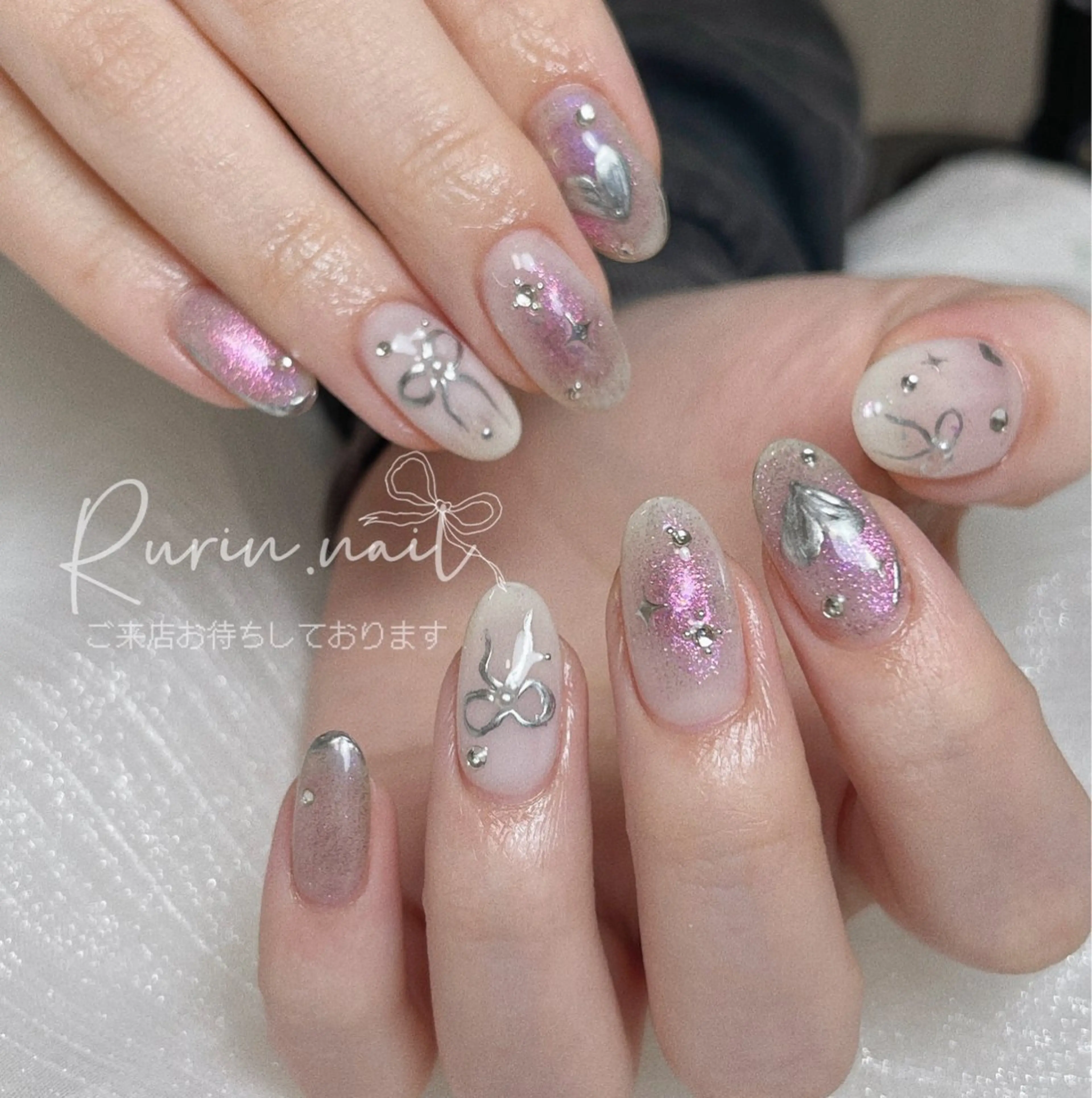 ネイル ハンドネイル ルリン サロン💅のネイルデザイン