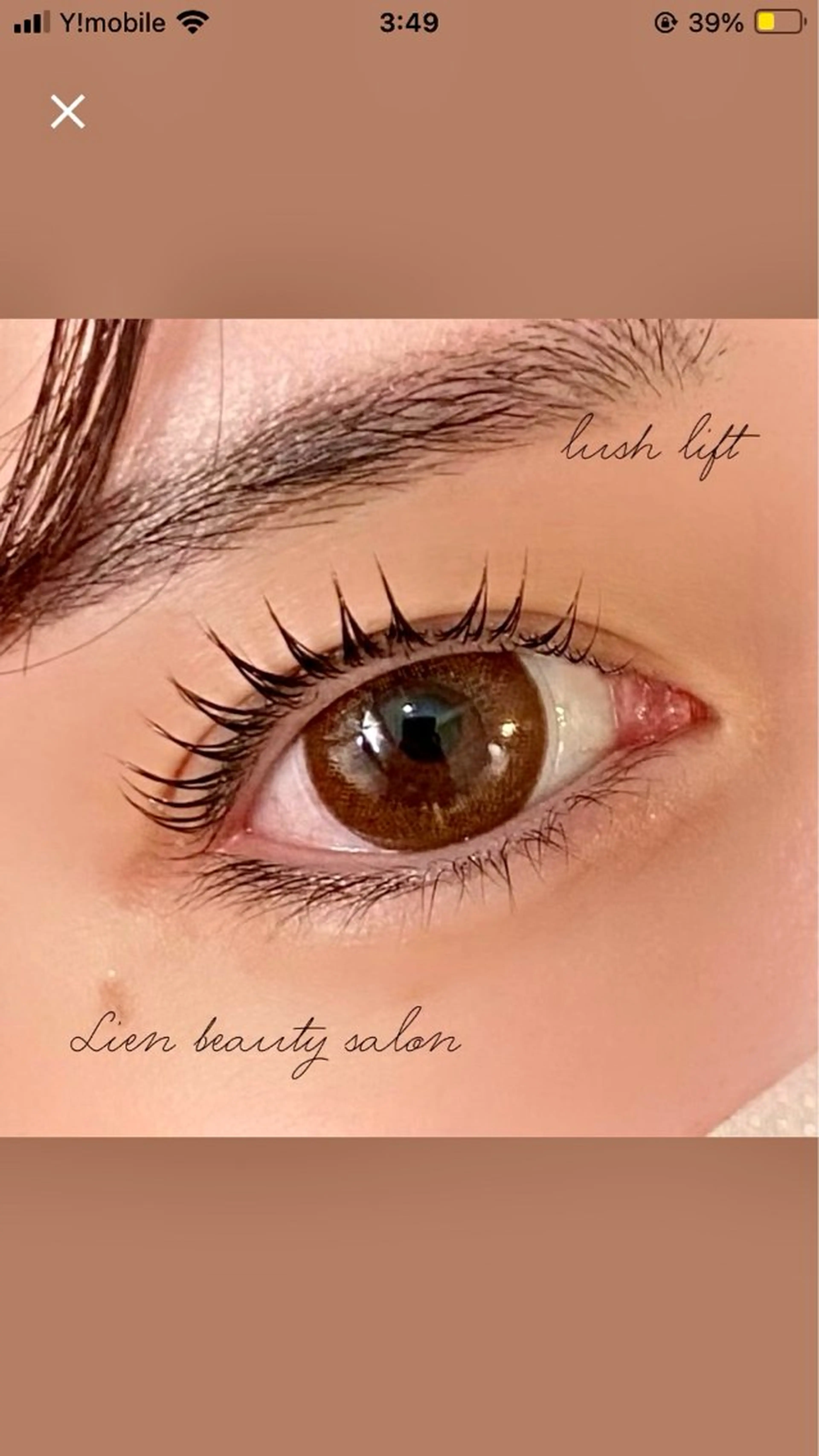 マツエク・マツパ Lien eye salonのマツエク・マツパデザイン