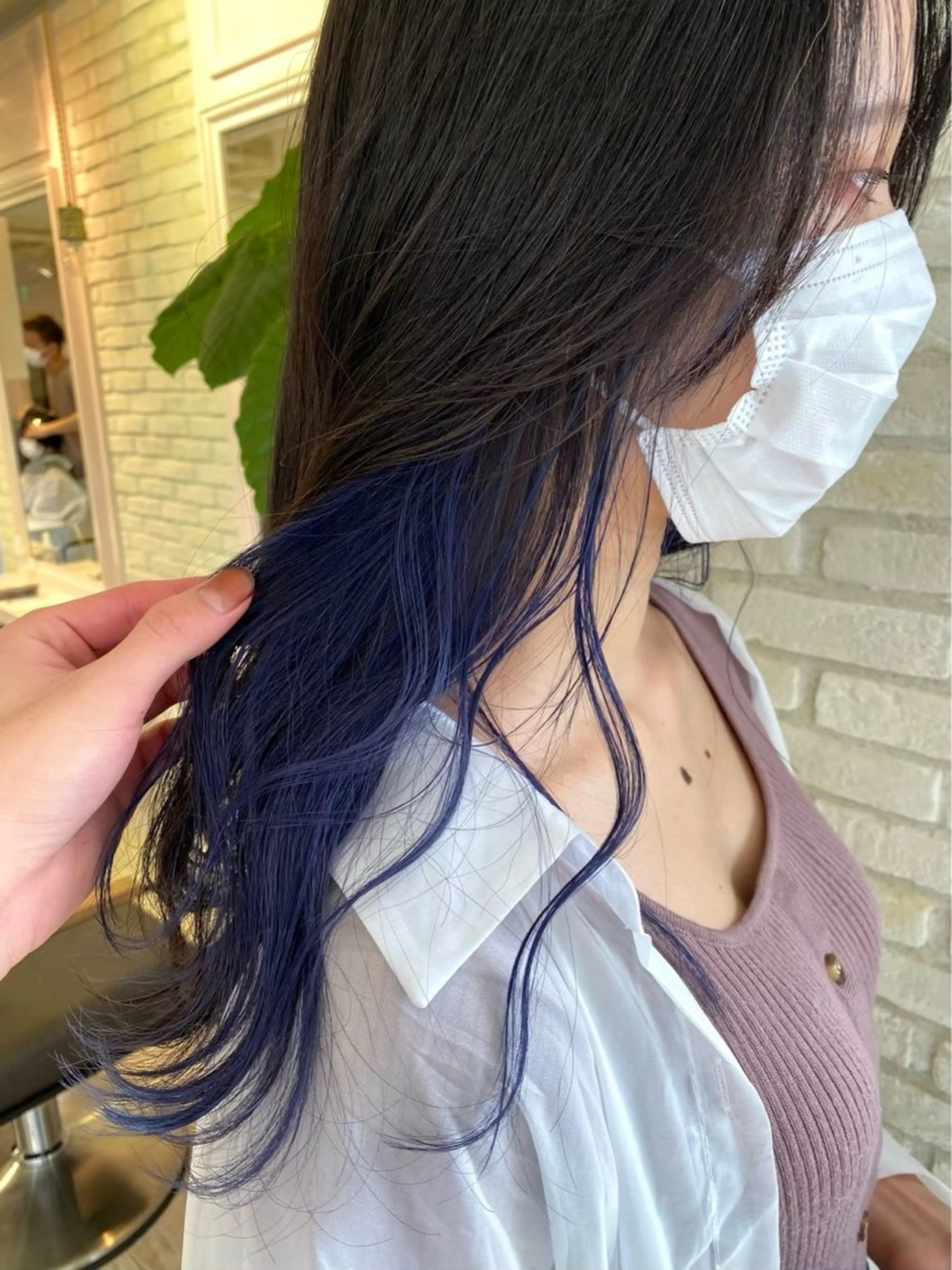 【💘驚きの価格💘】前髪インナーカラー➕デザインカット➕高級トリートメント🫧の写真