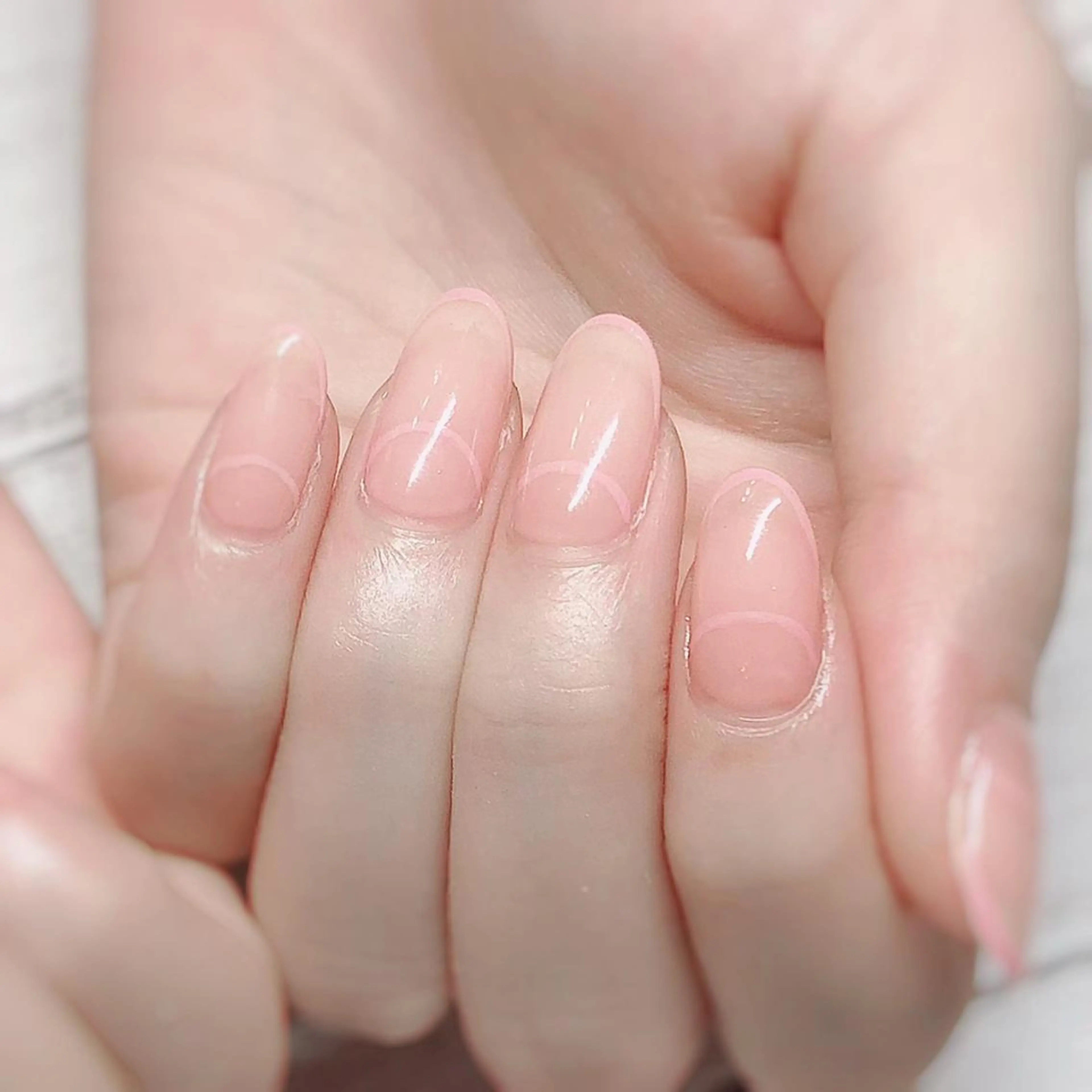 ネイル グラデーション 卒業式 シンプルネイル 春ネイル Viva!tip所属・Viva!tip ビバティップネイルのネイルデザイン