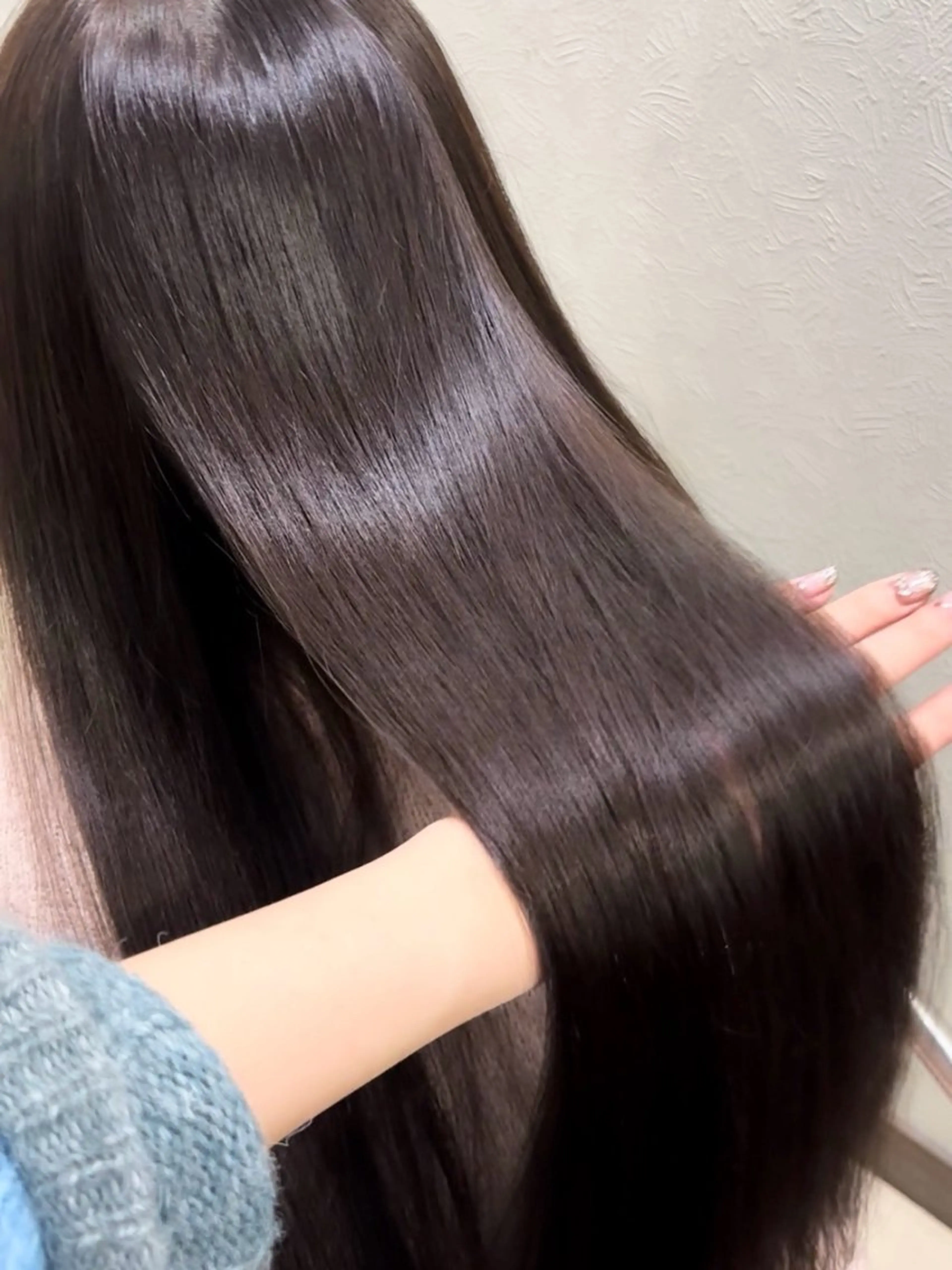 ロング カラー カット ヘアカラー トリートメント 中嶋心渚⌇透明感 カラー🎀‪⟡.*のヘアスタイル