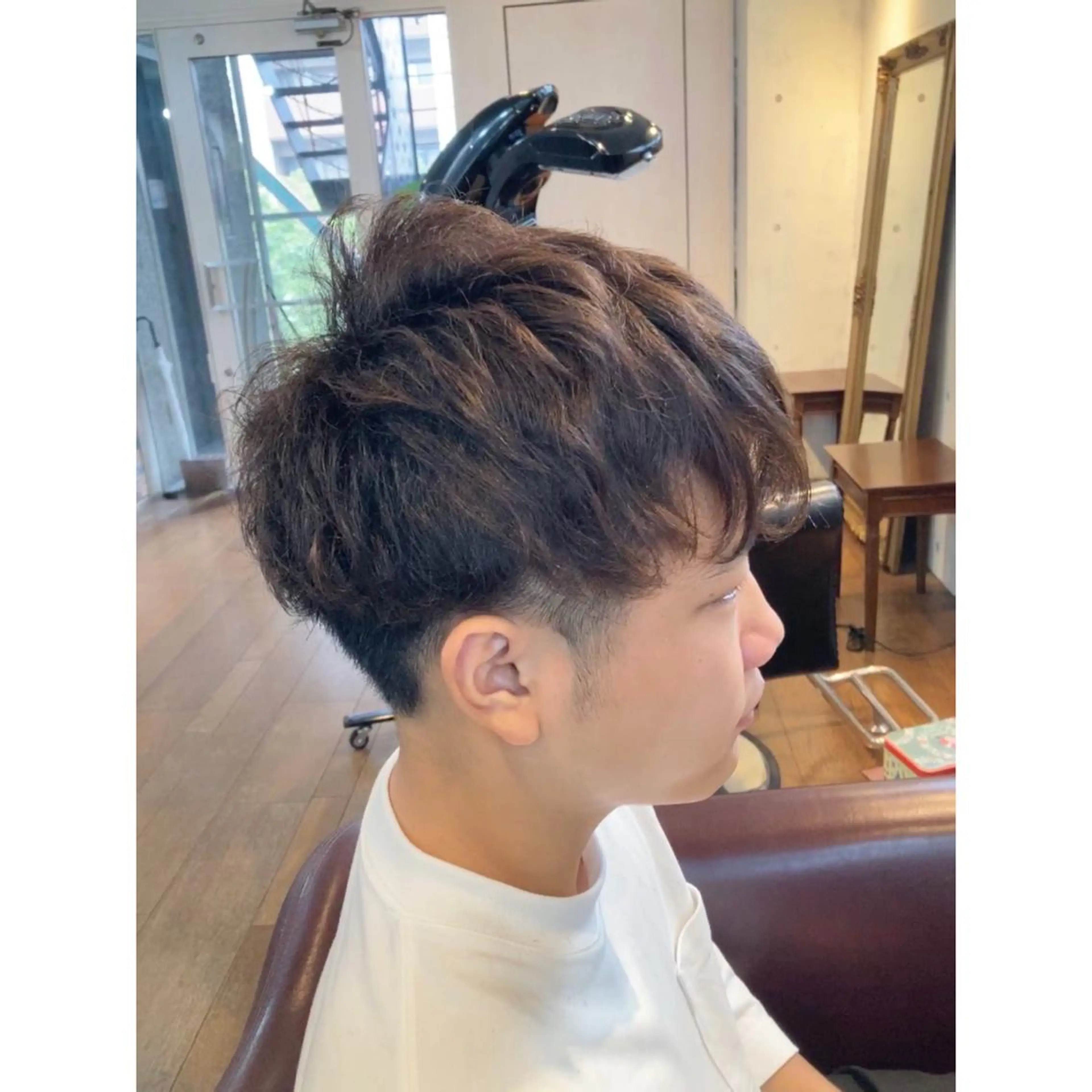 ショート メンズ くせ毛 corona hairdesign KAZUE MAEDA所属・マエダ　カズエ🫶 coronahairのヘアスタイル