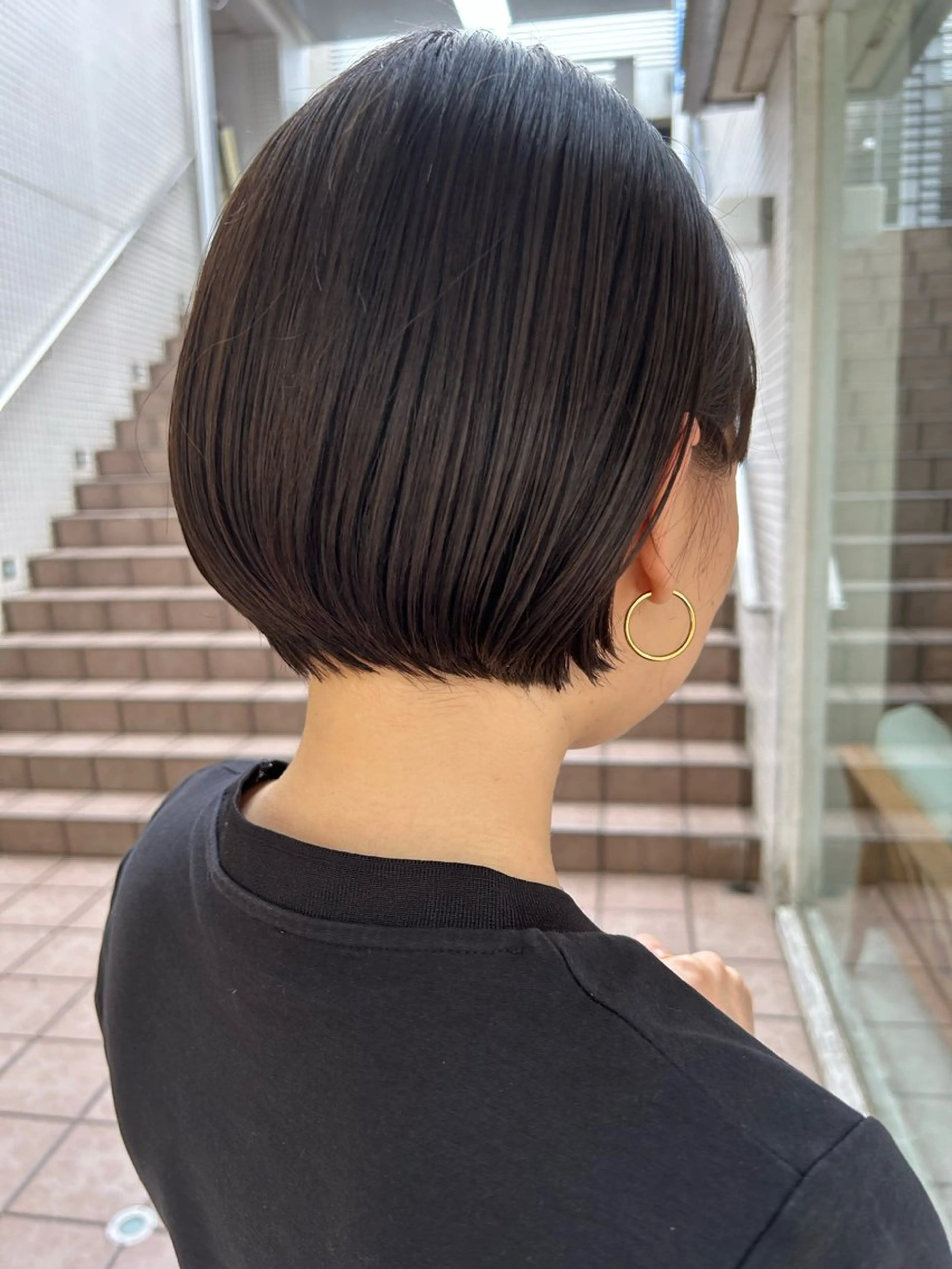 ショート ハイライトカラー/シ ョート/佐々木恵のヘアスタイル
