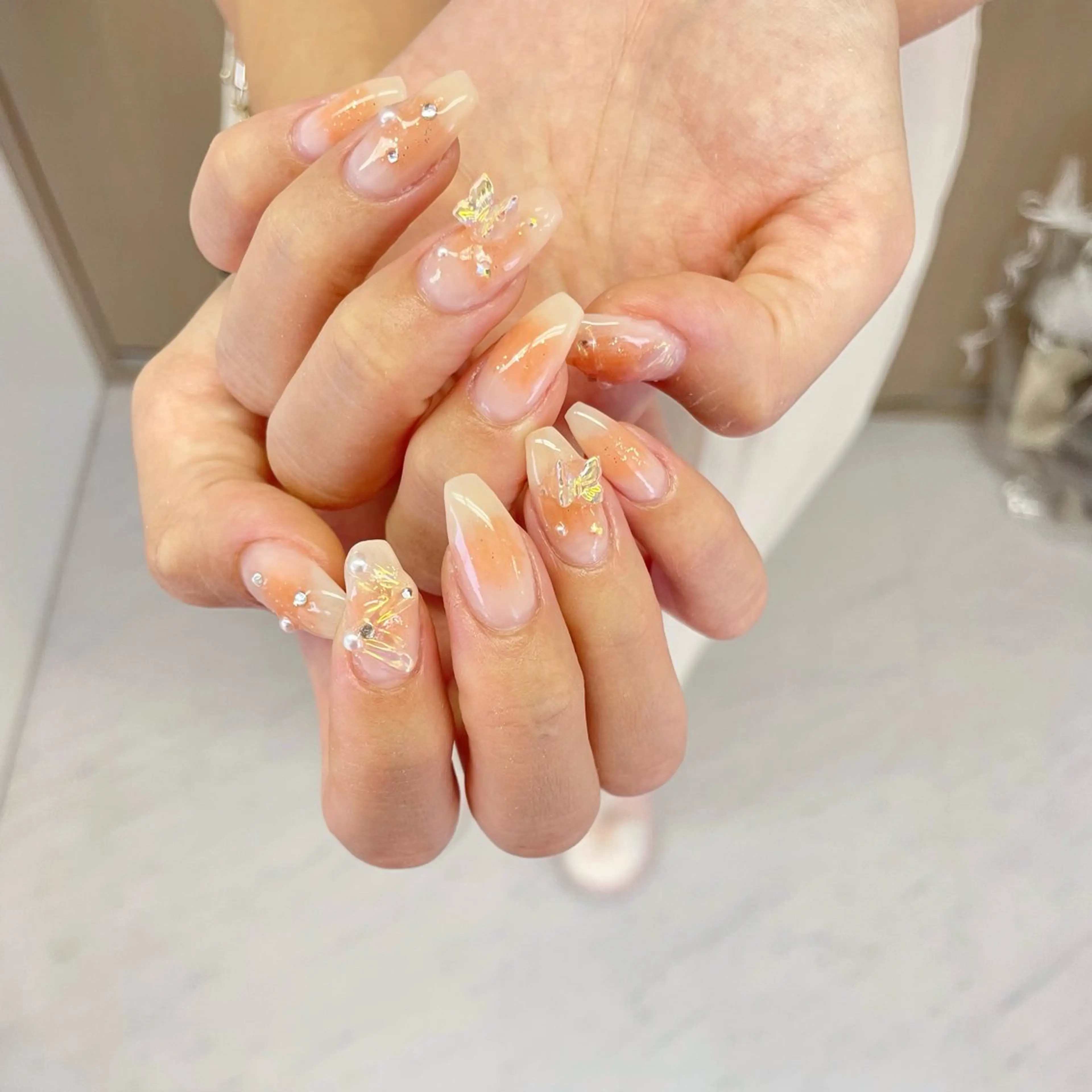 ネイル ハンドネイル 大阪福島 韓国まつげ Sayaka🤍🐩のマツエク・マツパデザイン