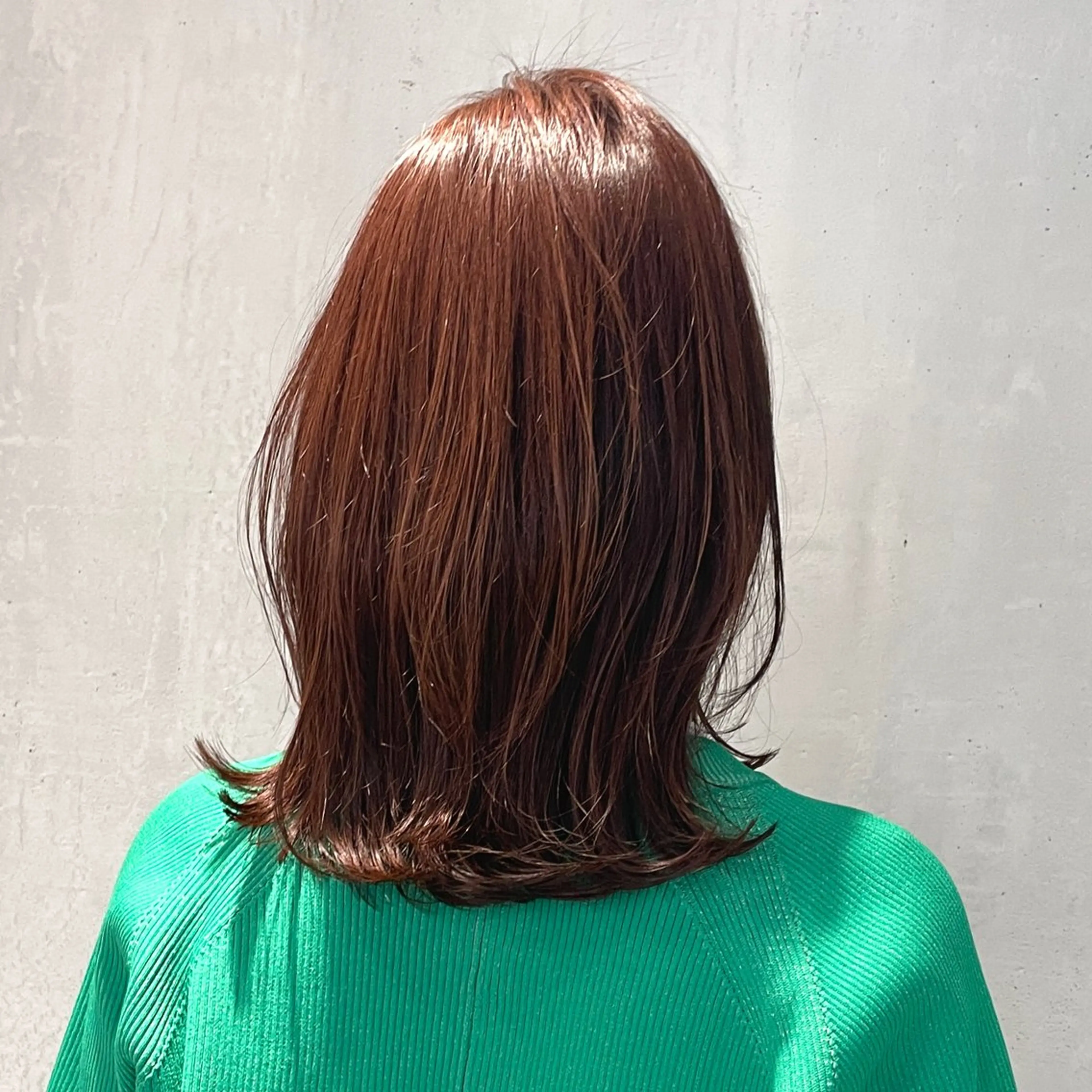 ミディアム カラー ハイライトカラー ハイライト オン眉 カット ヘアカラー トリートメント ヘッドスパ DX SHARE SALON所属・ツヤ感白髪ぼかし KEIKOのヘアスタイル